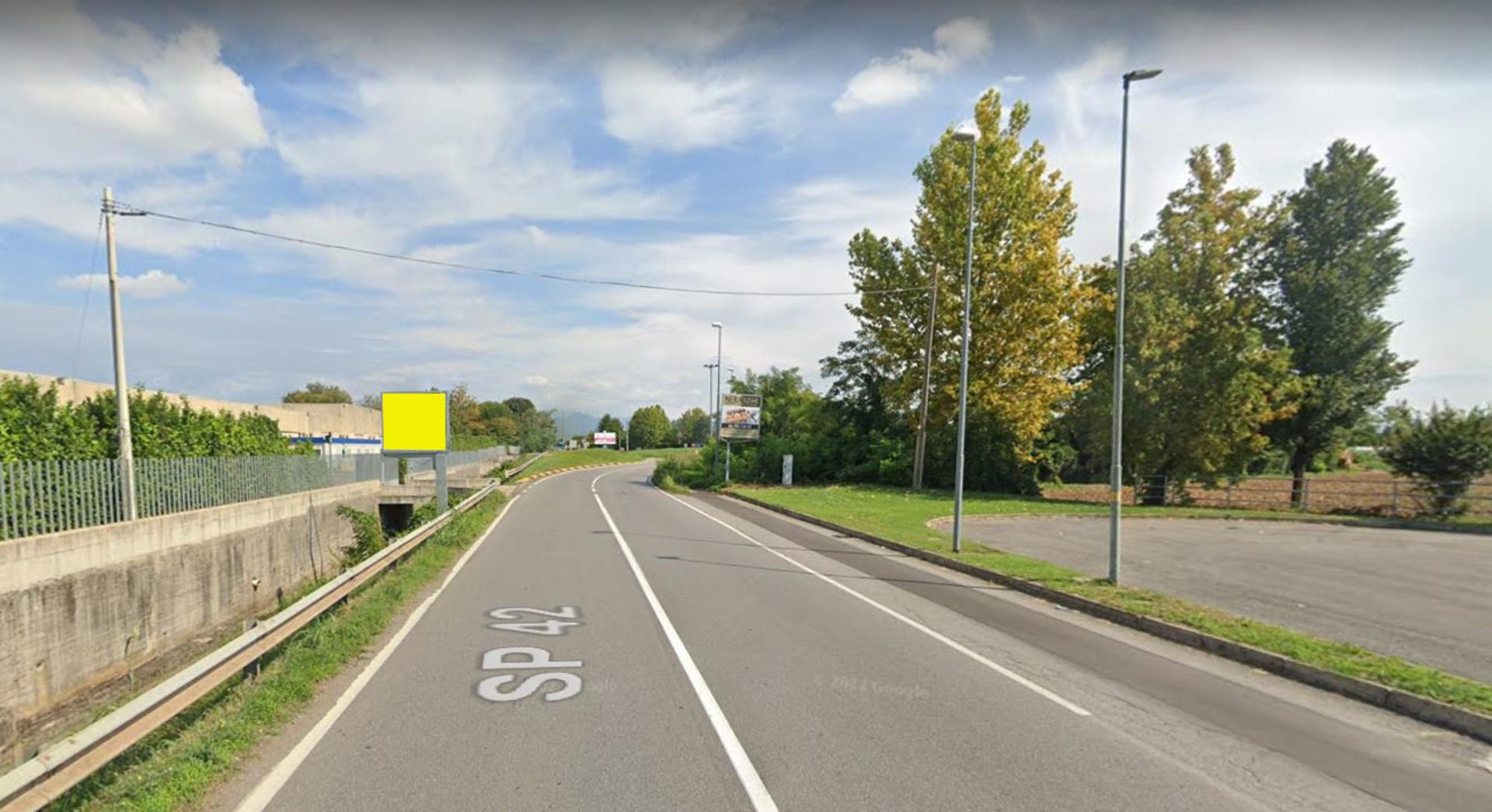 Impianto CARTELLONISTICA a Verdello, in zona Eni