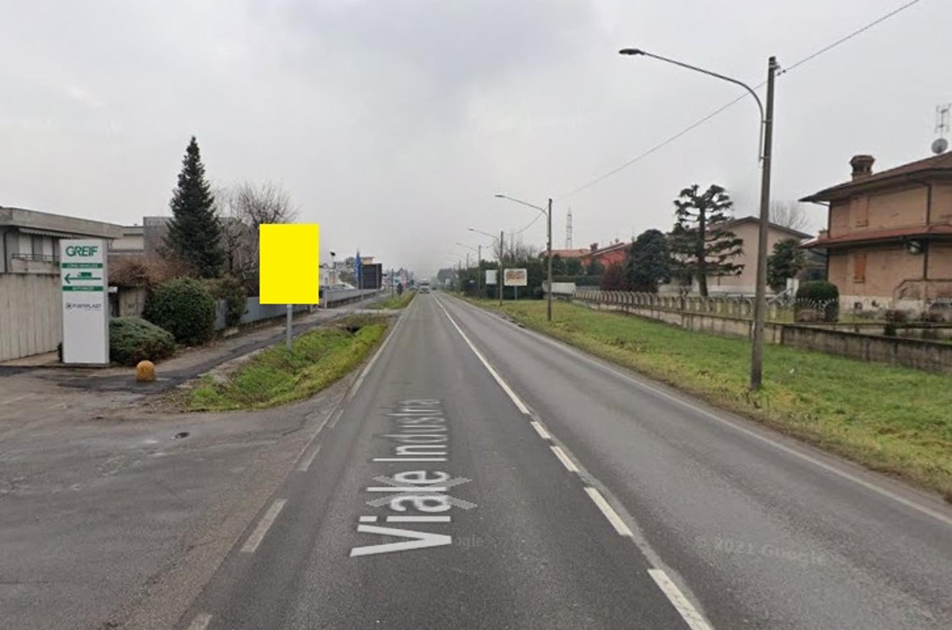 Impianto CARTELLONISTICA a Bottanuco, in zona Campo sportivo comunale
