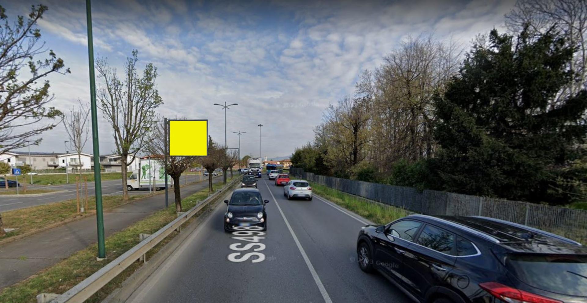 Impianto CARTELLONISTICA a Cavernago, in zona Scuola primaria Antonio Locatelli