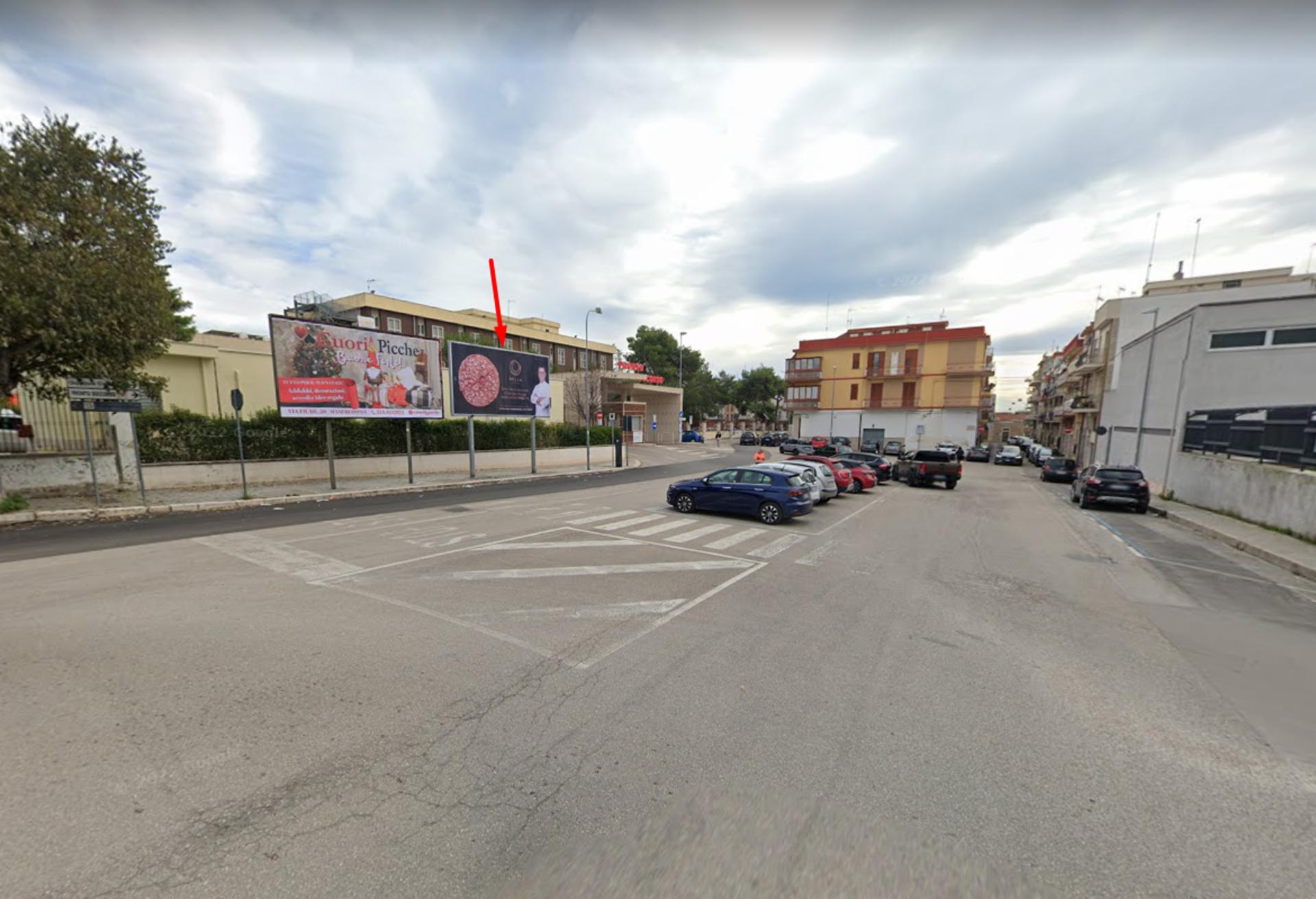 Impianto 6 X 3 a Manfredonia, in zona Calafuria