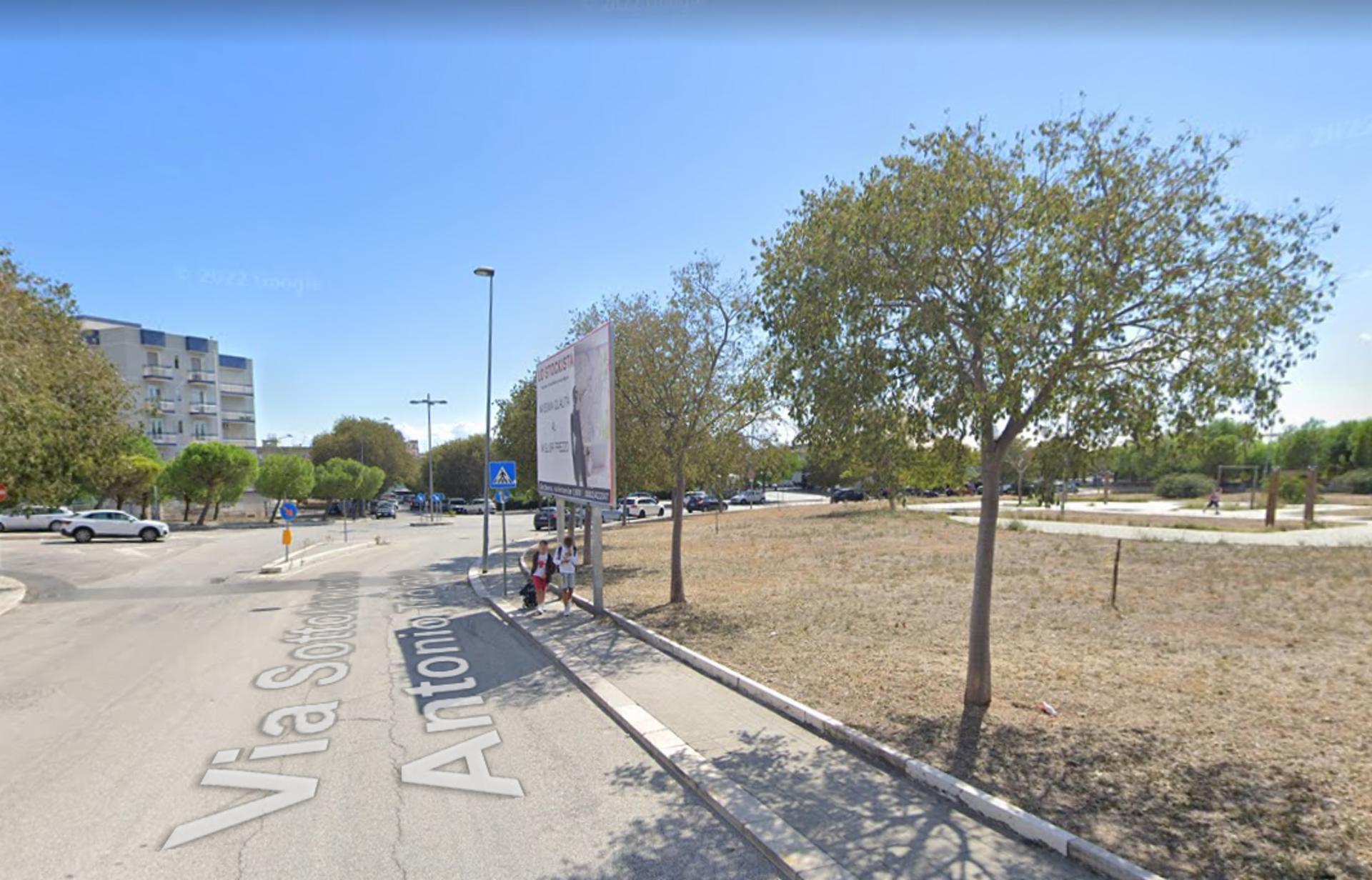 Impianto 6 X 3 a Manfredonia, in zona Calafuria