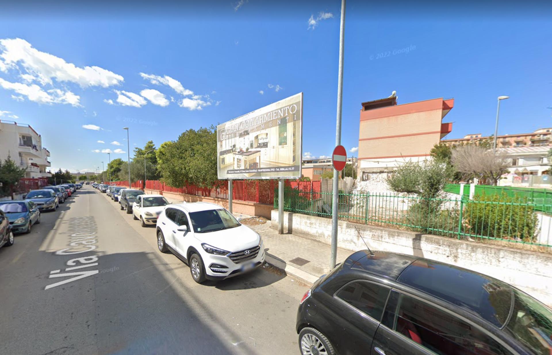 Impianto 6 X 3 a Manfredonia, in zona Cafè Carpe Diem