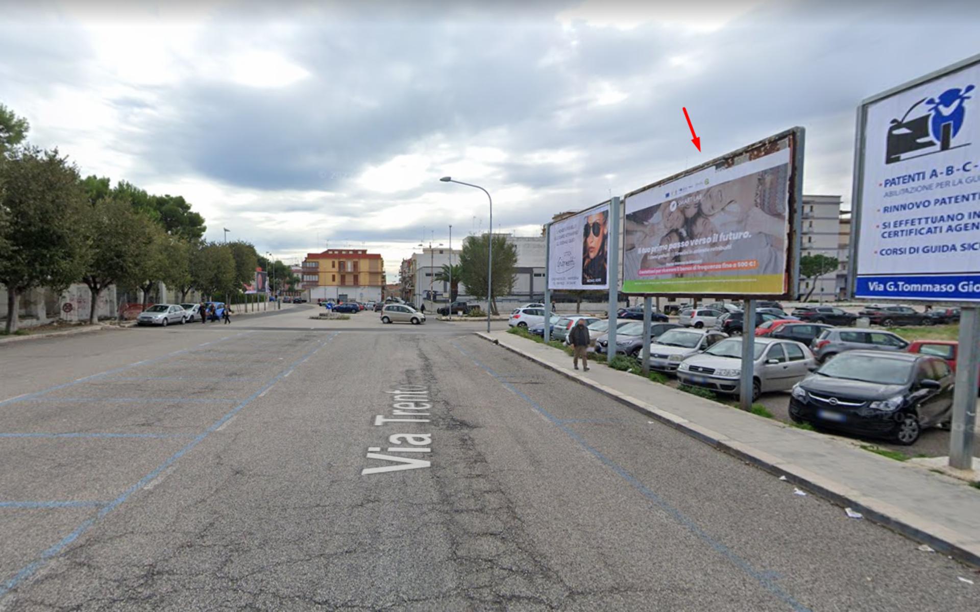 Impianto 6 X 3 a Manfredonia, in zona Calafuria