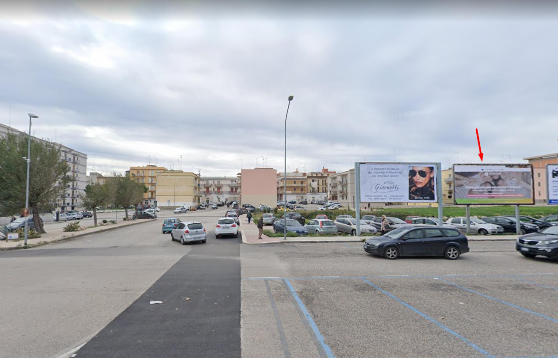 Impianto 6 X 3 a Manfredonia, in zona Calafuria