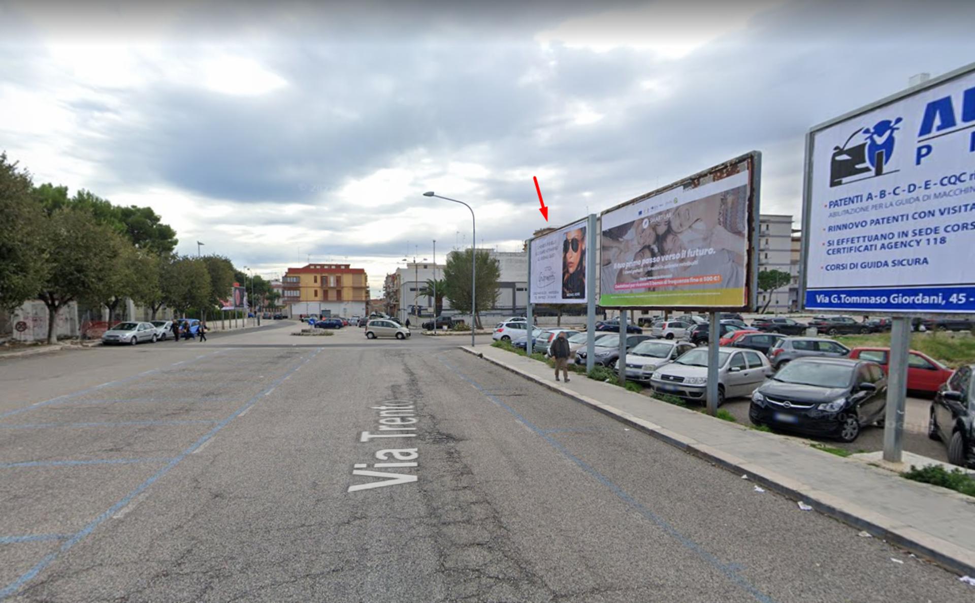 Impianto 6 X 3 a Manfredonia, in zona Calafuria