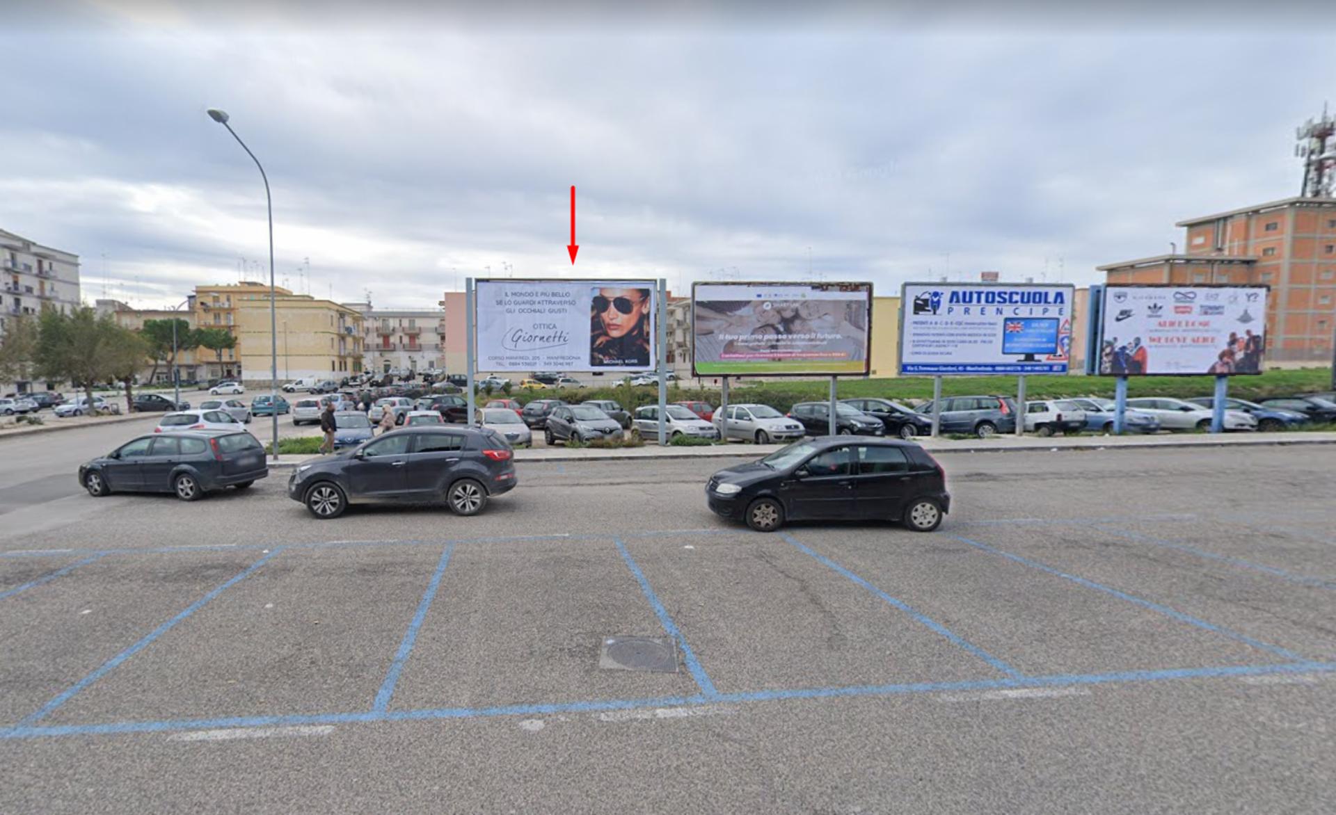 Impianto 6 X 3 a Manfredonia, in zona Calafuria