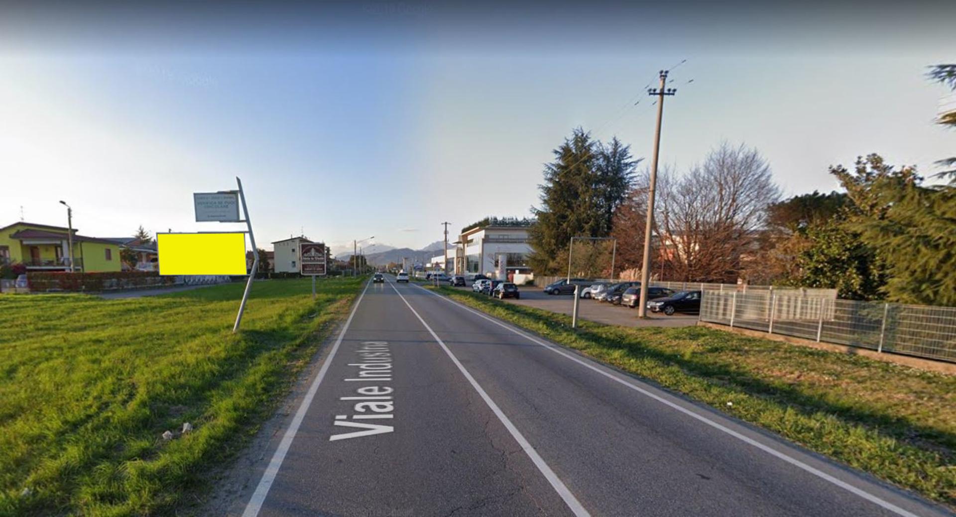 Impianto CARTELLONISTICA a Bottanuco, in zona Monumento agli alpini