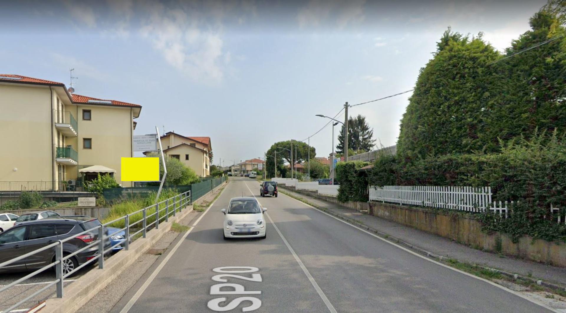 Impianto CARTELLONISTICA a Carnago, in zona Stazione Carabinieri di Carnago