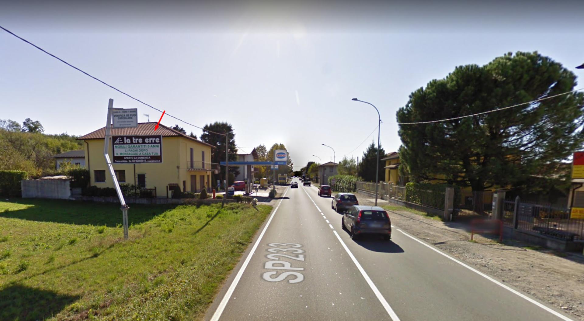 Impianto CARTELLONISTICA a Castiglione Olona, in zona Bar Mirò