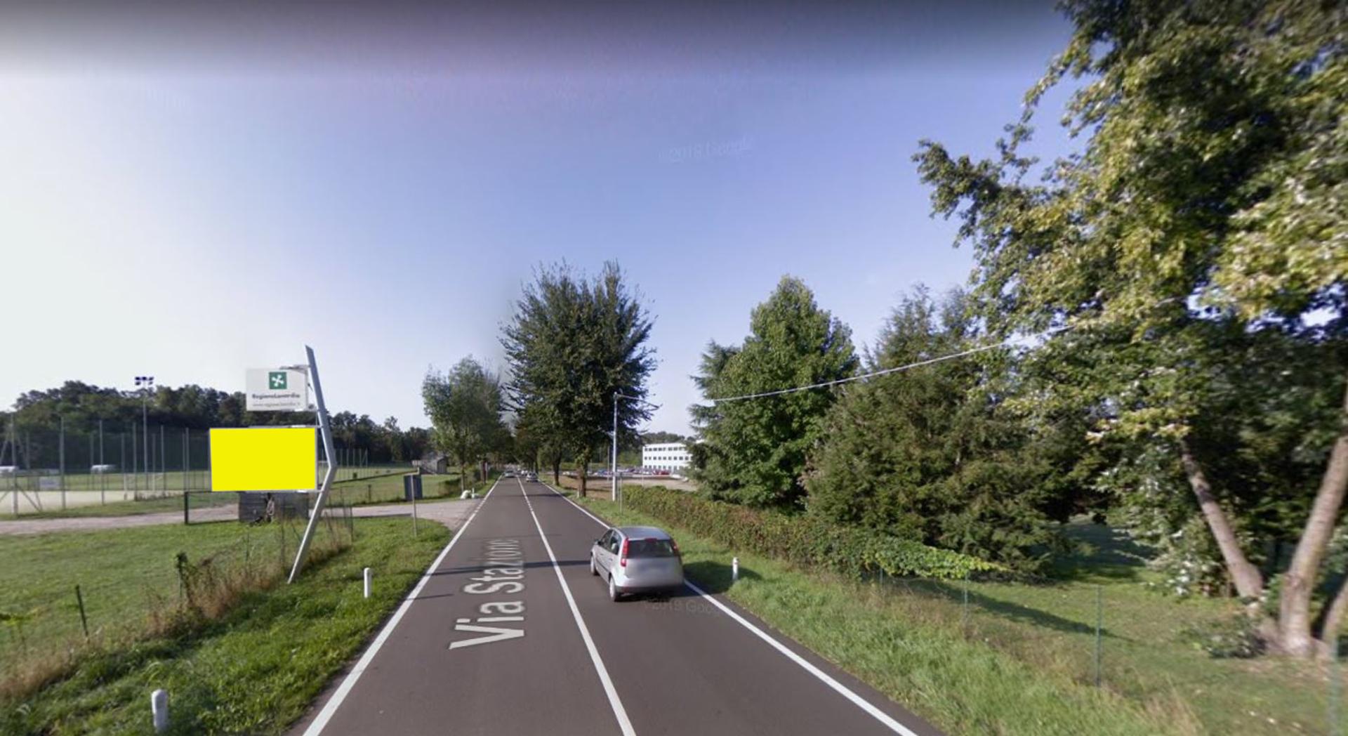 Impianto CARTELLONISTICA a Mornago, in zona Il Vagabondo