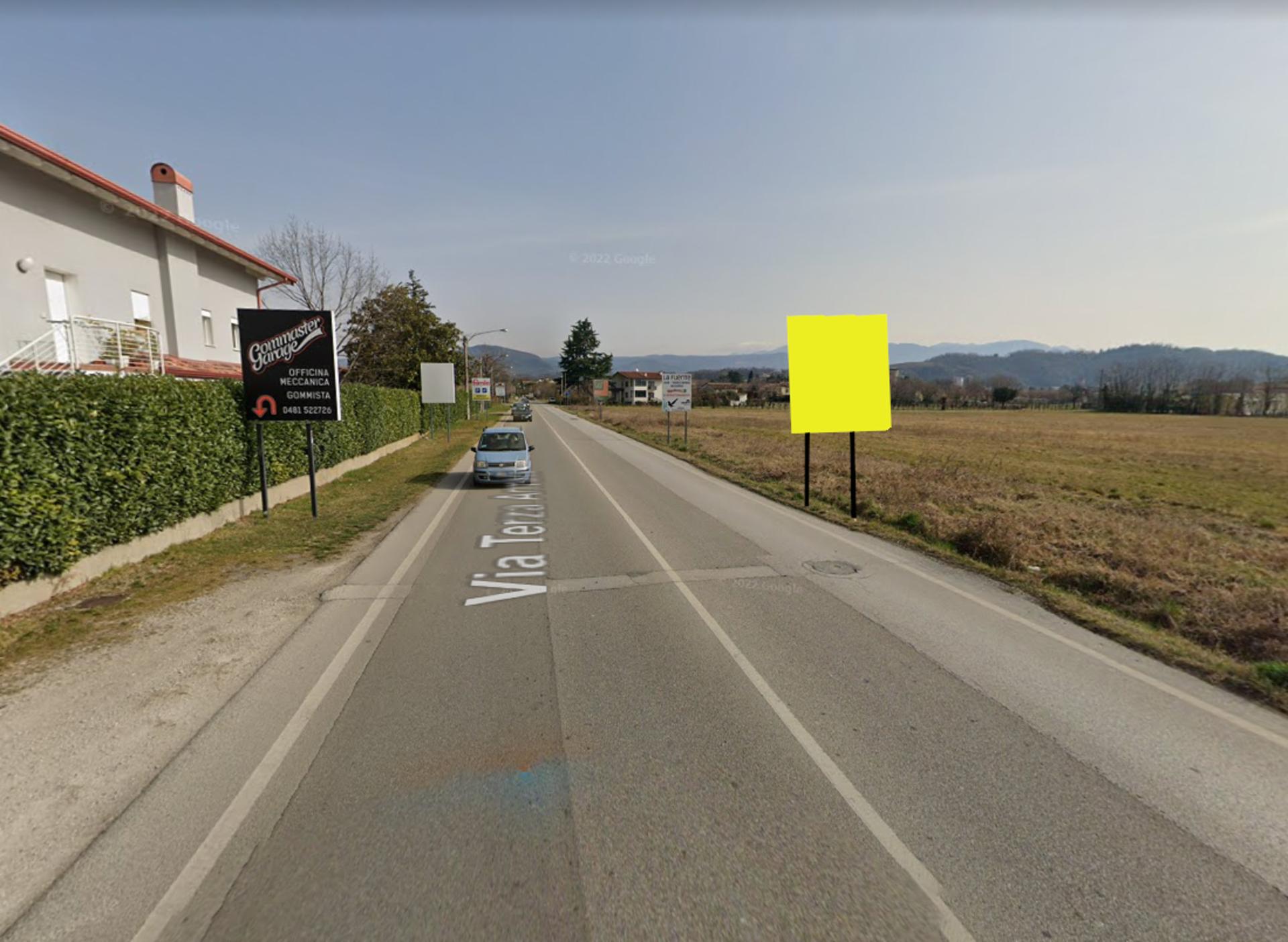 Impianto CARTELLONISTICA a Gorizia, in zona Bio Ben Essere