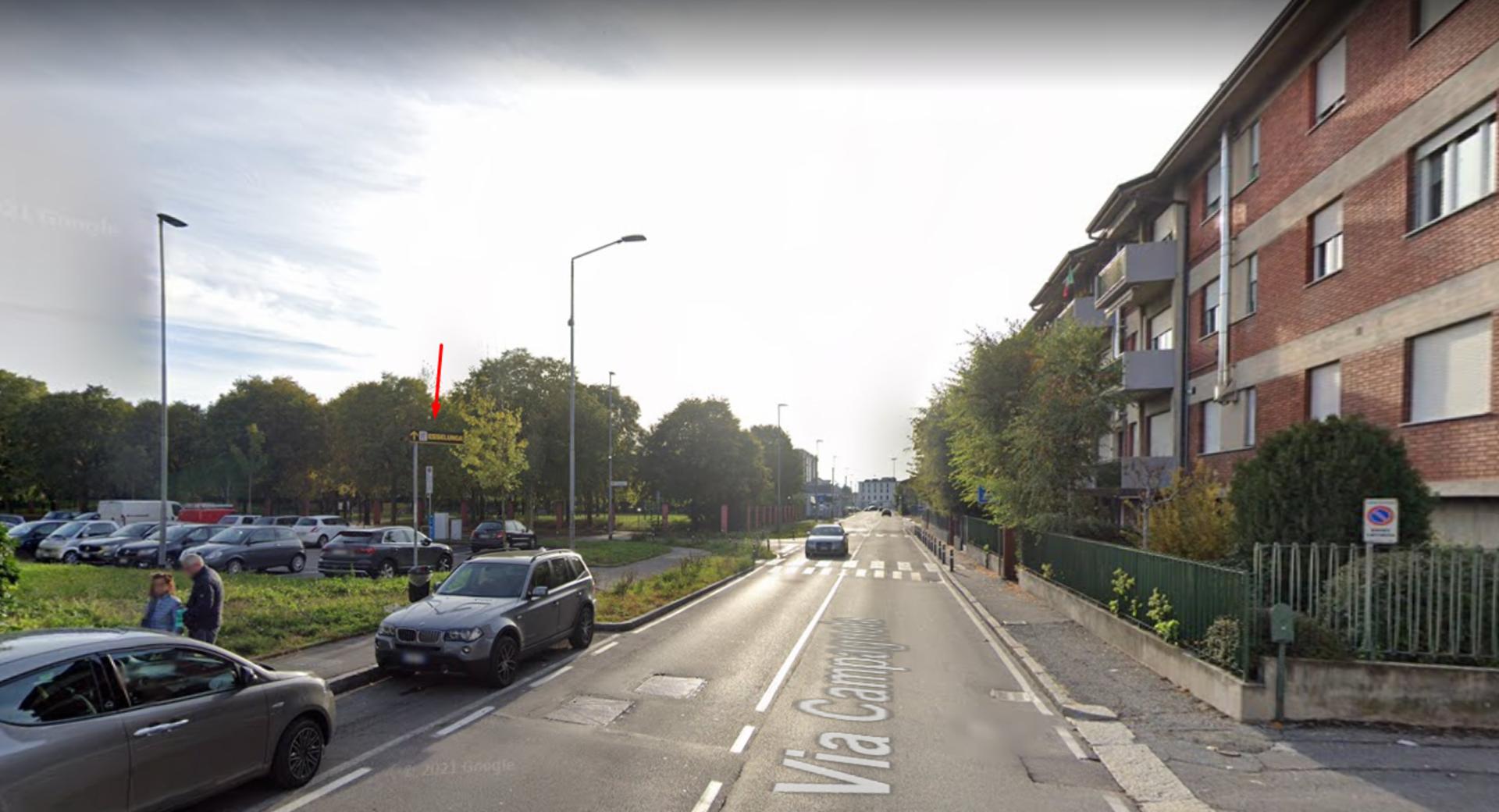 Impianto FRECCE / PREINSEGNE a Bergamo, in zona L'Antica Perosa
