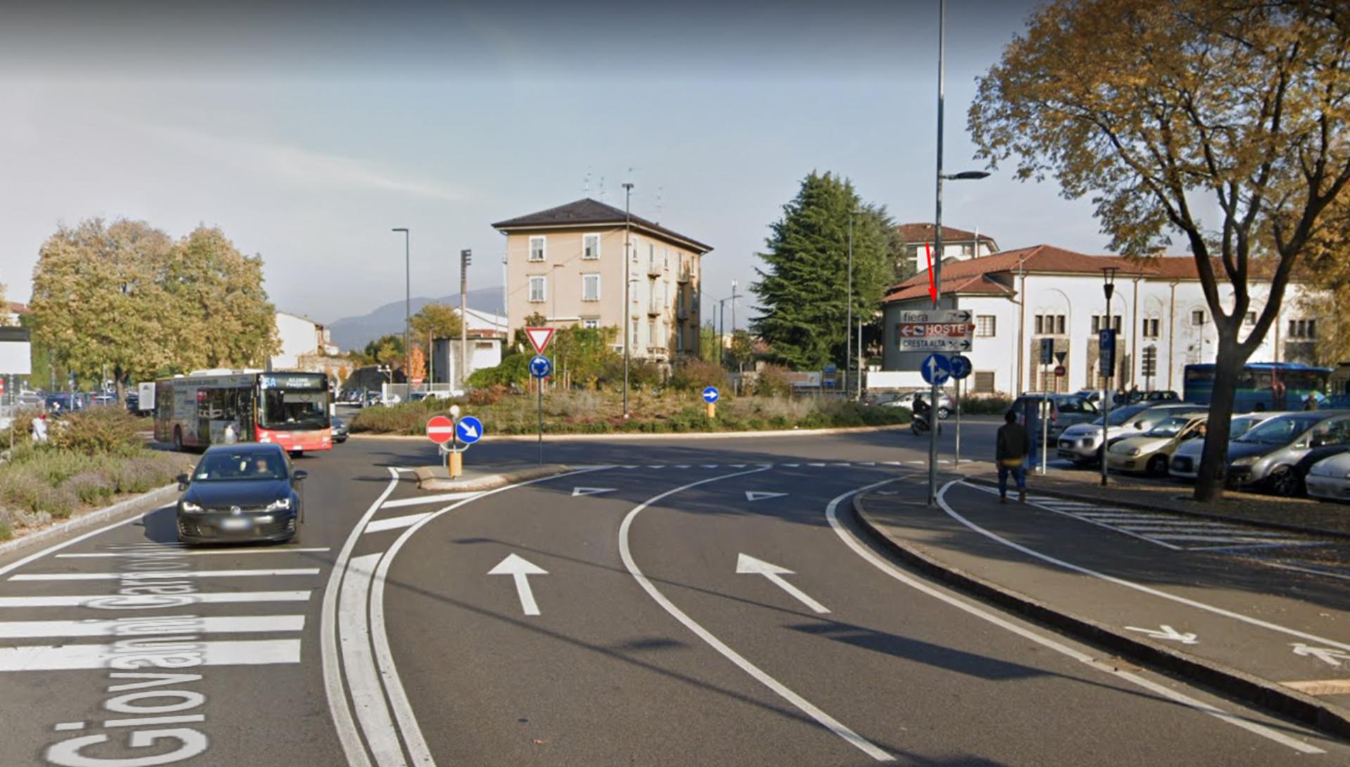Impianto FRECCE / PREINSEGNE a Bergamo, in zona DivanItalia