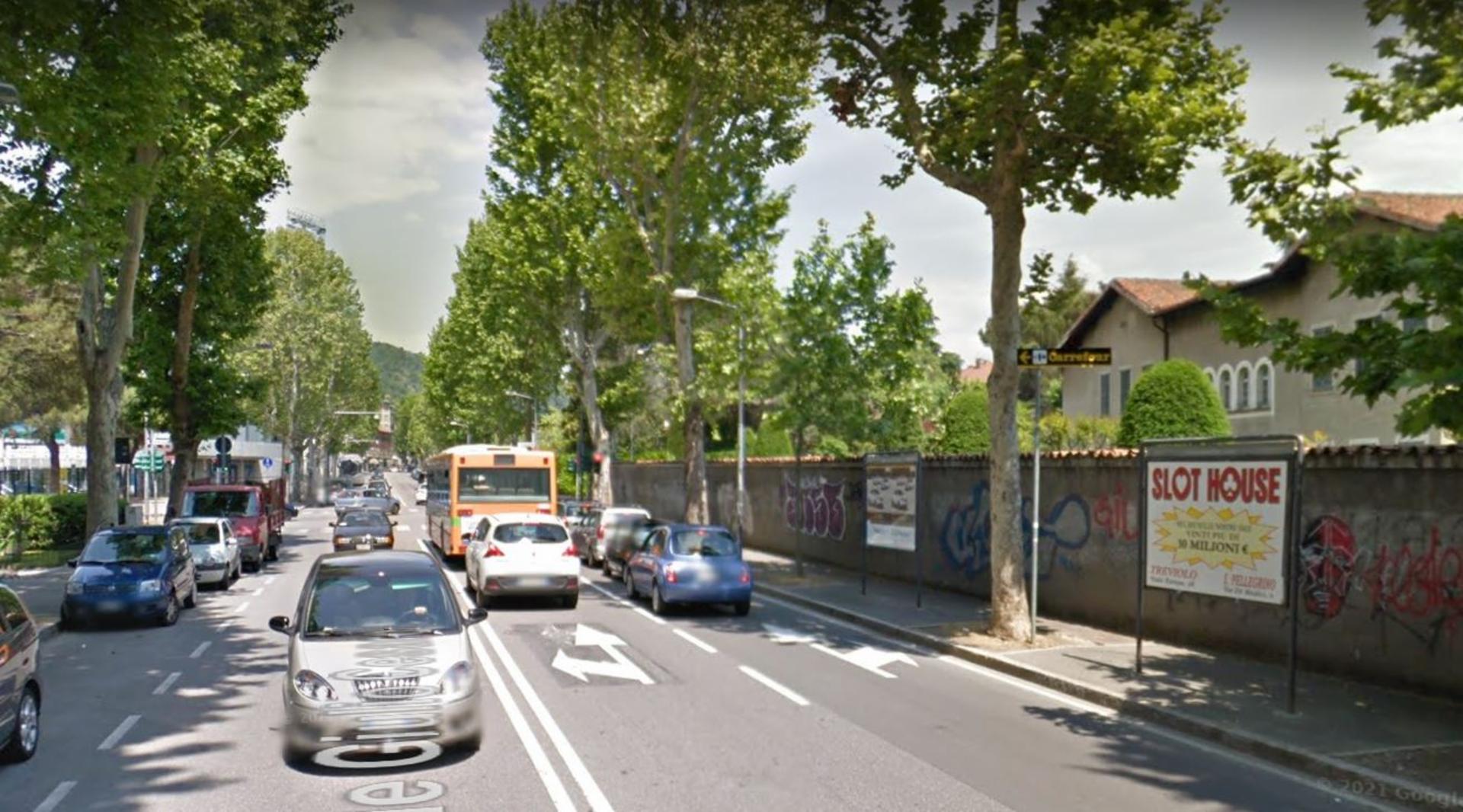 Impianto FRECCE / PREINSEGNE a Bergamo, in zona Mandorlacchio