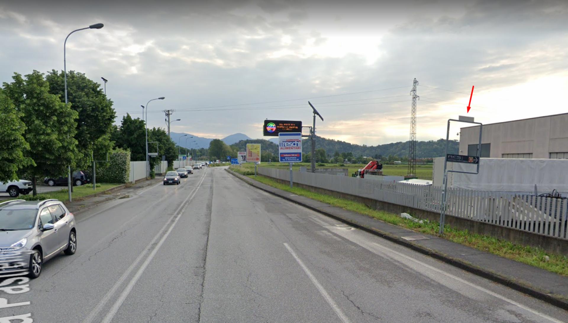 Impianto FRECCE / PREINSEGNE a Brusaporto, in zona Midí