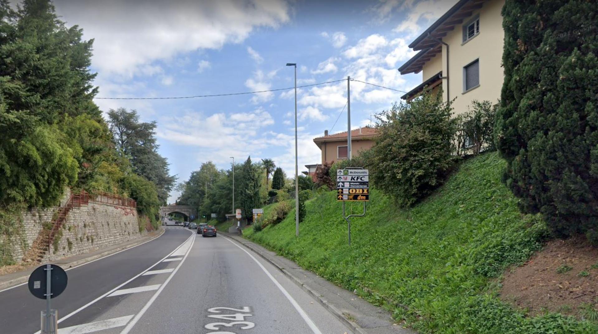 Impianto FRECCE / PREINSEGNE a Curno, in zona Trattoria Taiocchi
