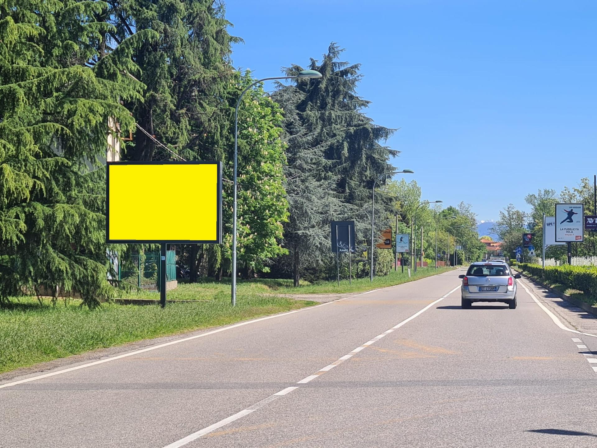 Impianto POSTER a Vimercate, in zona Seconda Strada