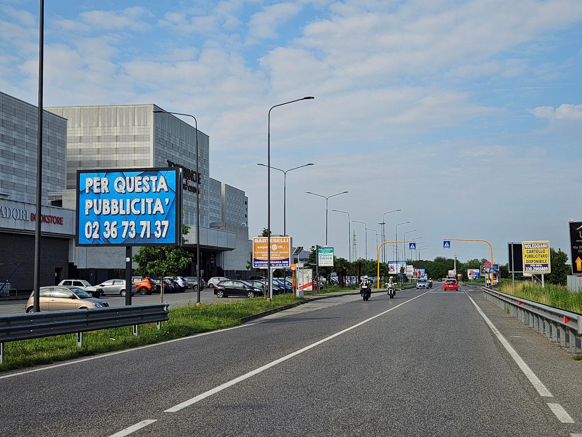 Impianto POSTER a Vimercate, in zona Isabel Vegas