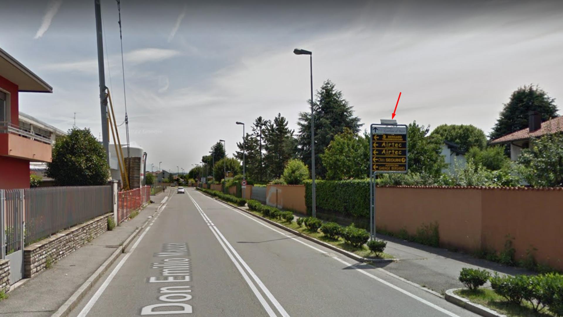 Impianto FRECCE / PREINSEGNE a Gorle, in zona Parco Quartiere Baio