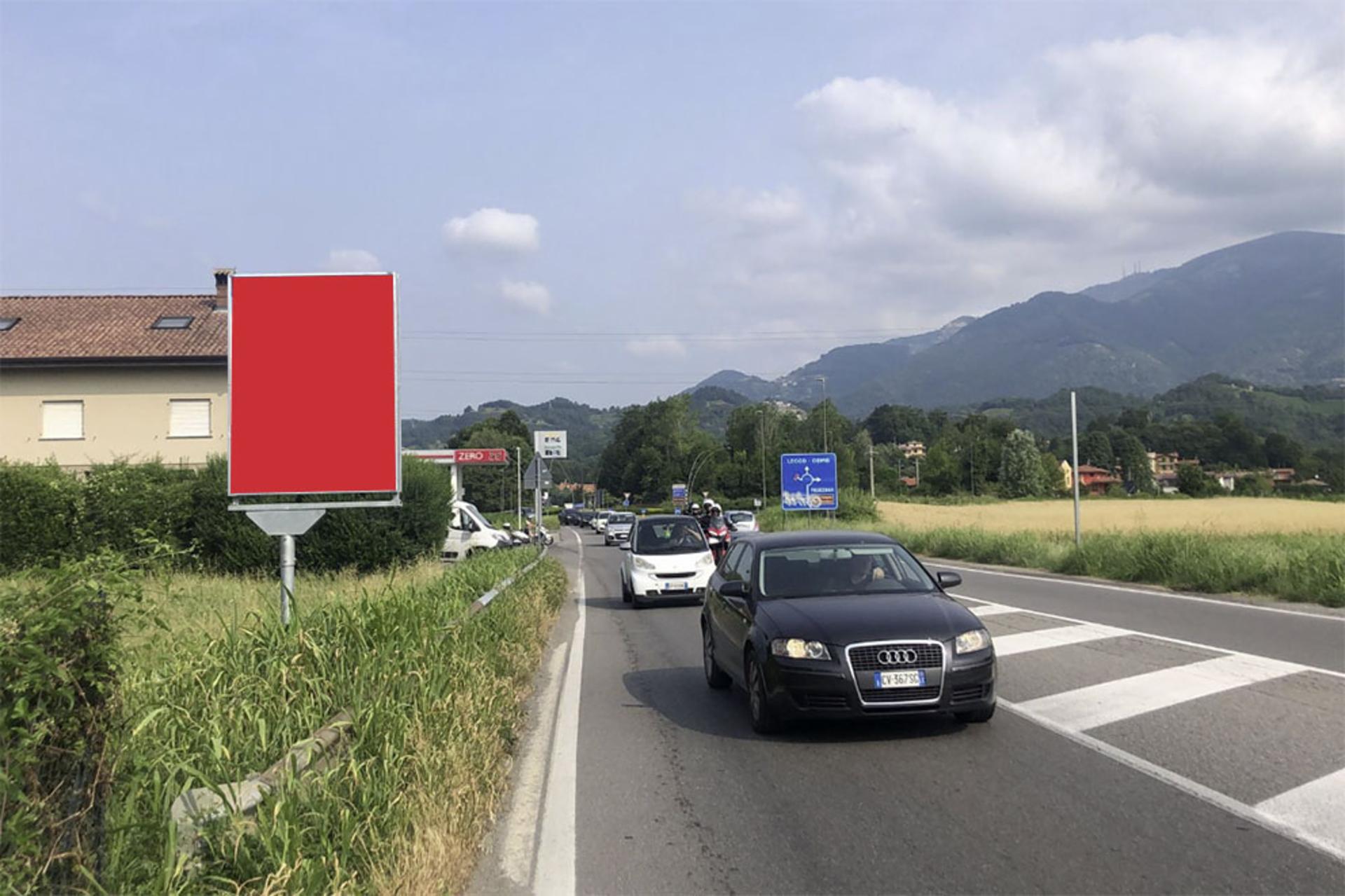 Impianto CARTELLONISTICA a Mapello, in zona Lidl