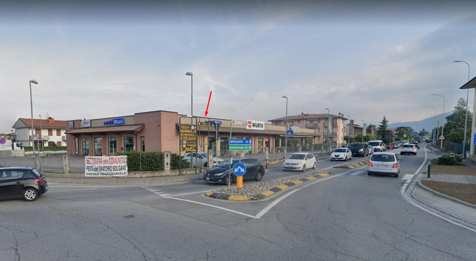 Impianto FRECCE / PREINSEGNE a Bolgare, in zona Parco Alessandro Manzoni