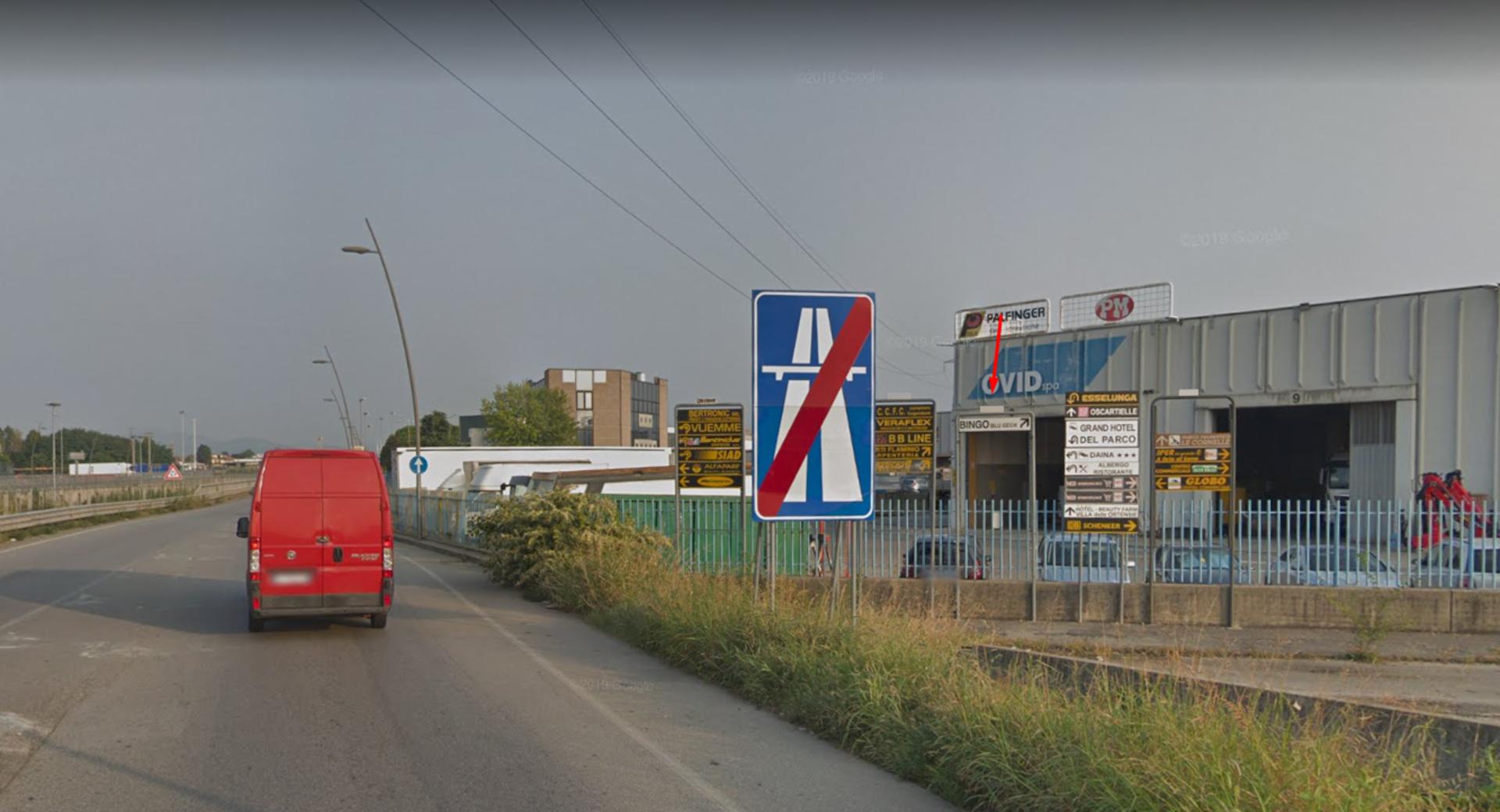 Impianto FRECCE / PREINSEGNE a Dalmine, in zona SO.GE.GROS