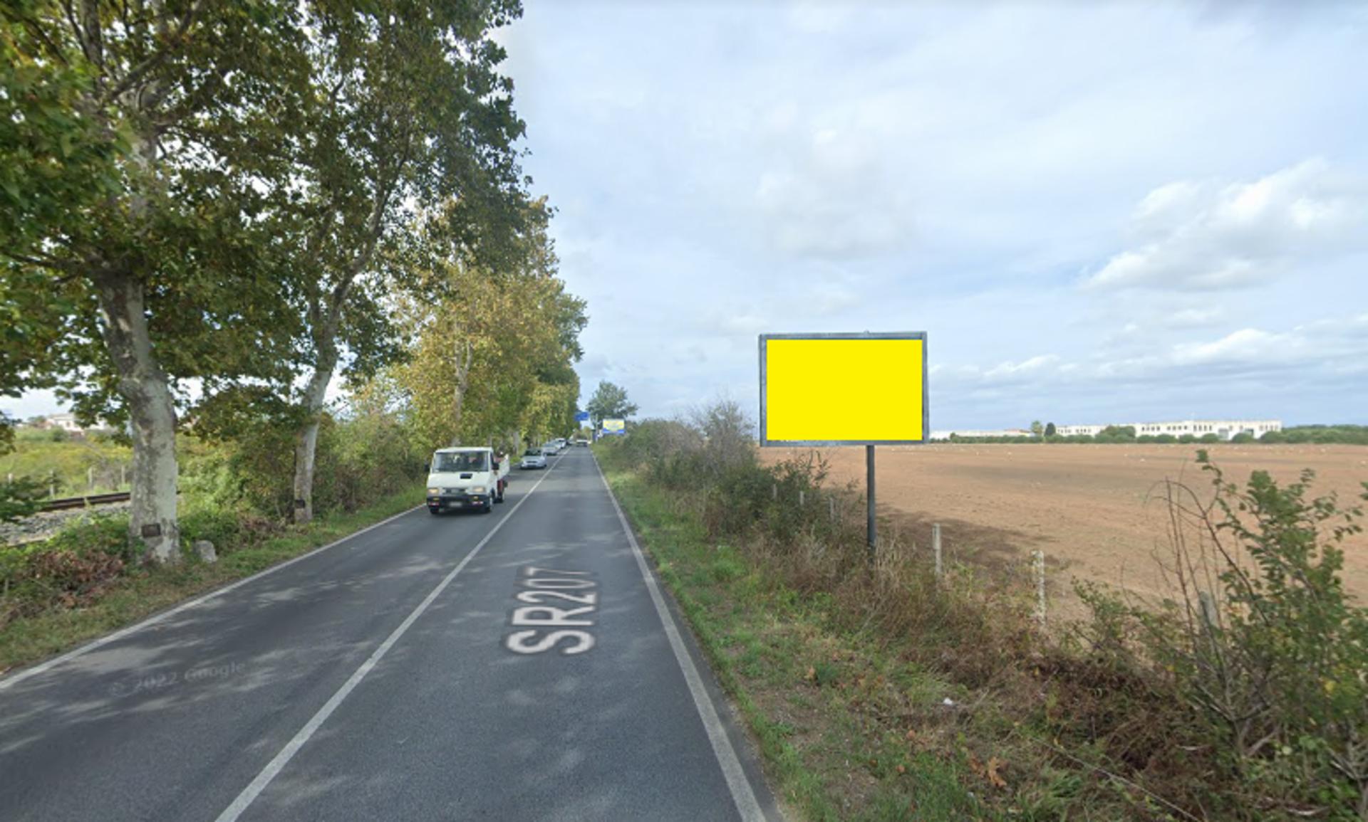 Impianto CARTELLONISTICA a Nettuno, in zona Cotral