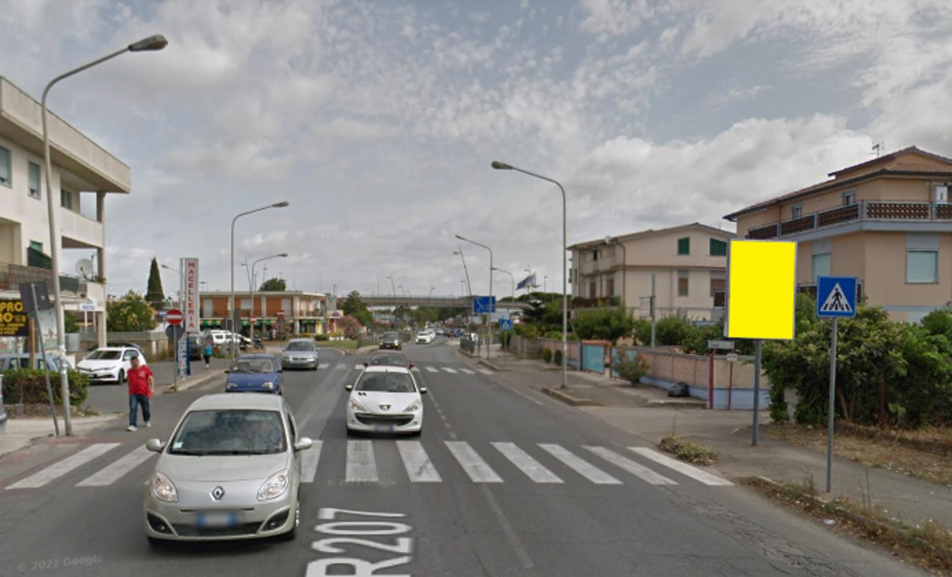 Impianto CARTELLONISTICA a Anzio, in zona BUFALÉ