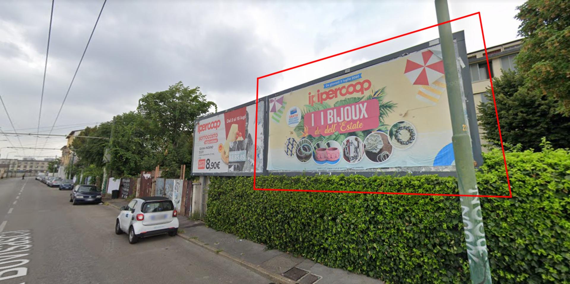Impianto 6 X 3 a Milano, in zona Todo Modo