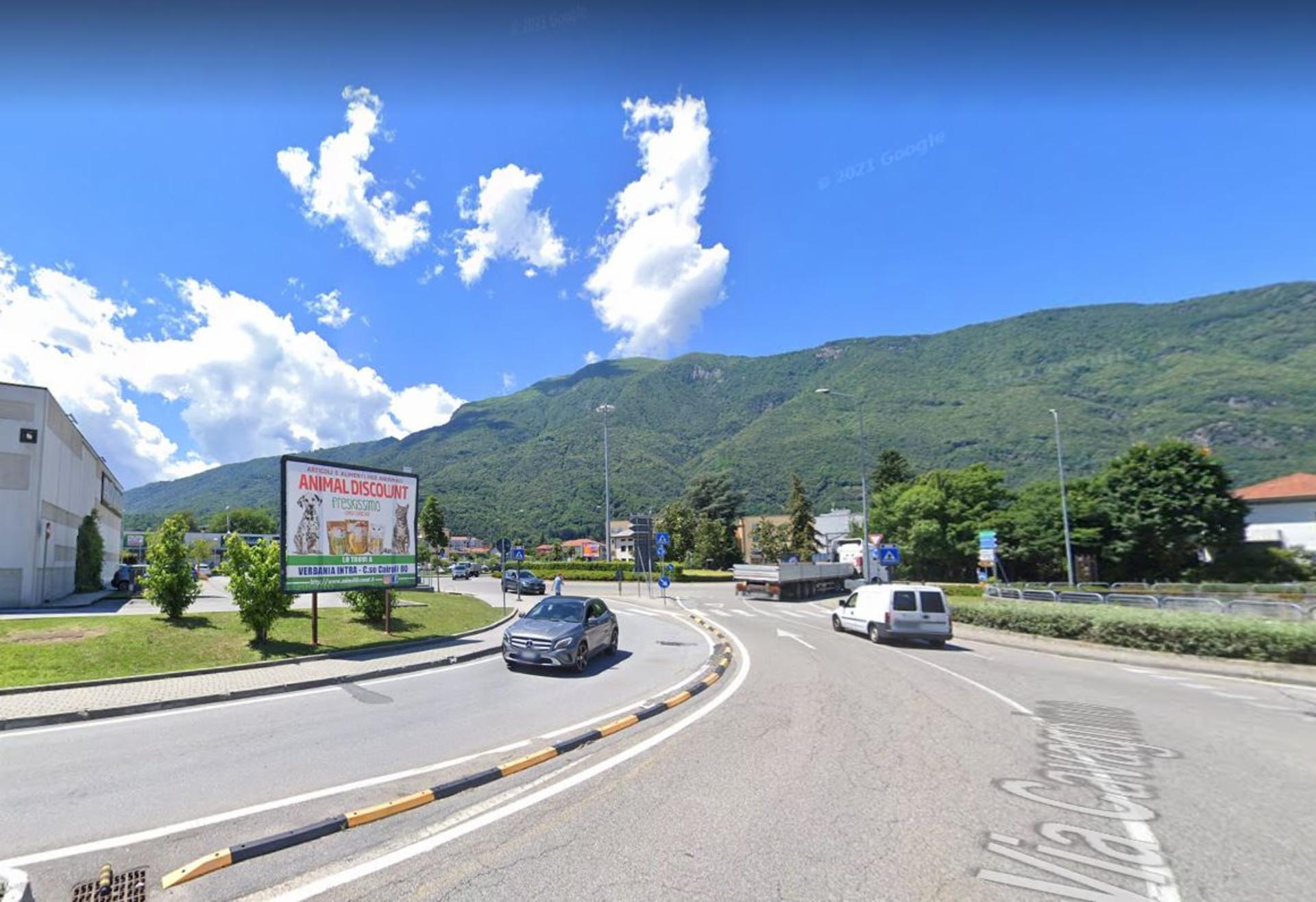 Impianto POSTER a Gravellona Toce, in zona Piazza Italia