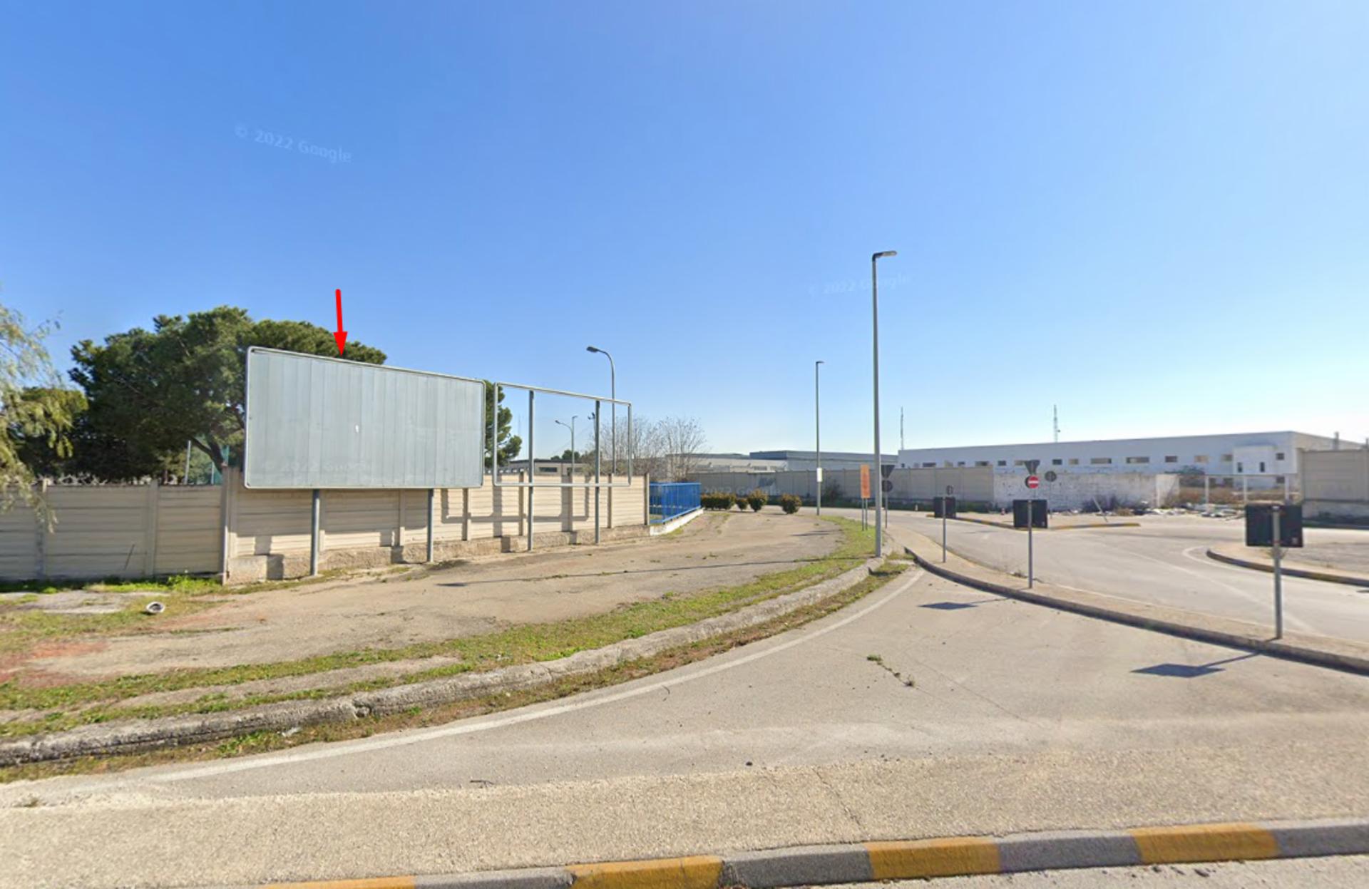 Impianto 6 X 3 a Modugno, in zona Viale delle Regioni