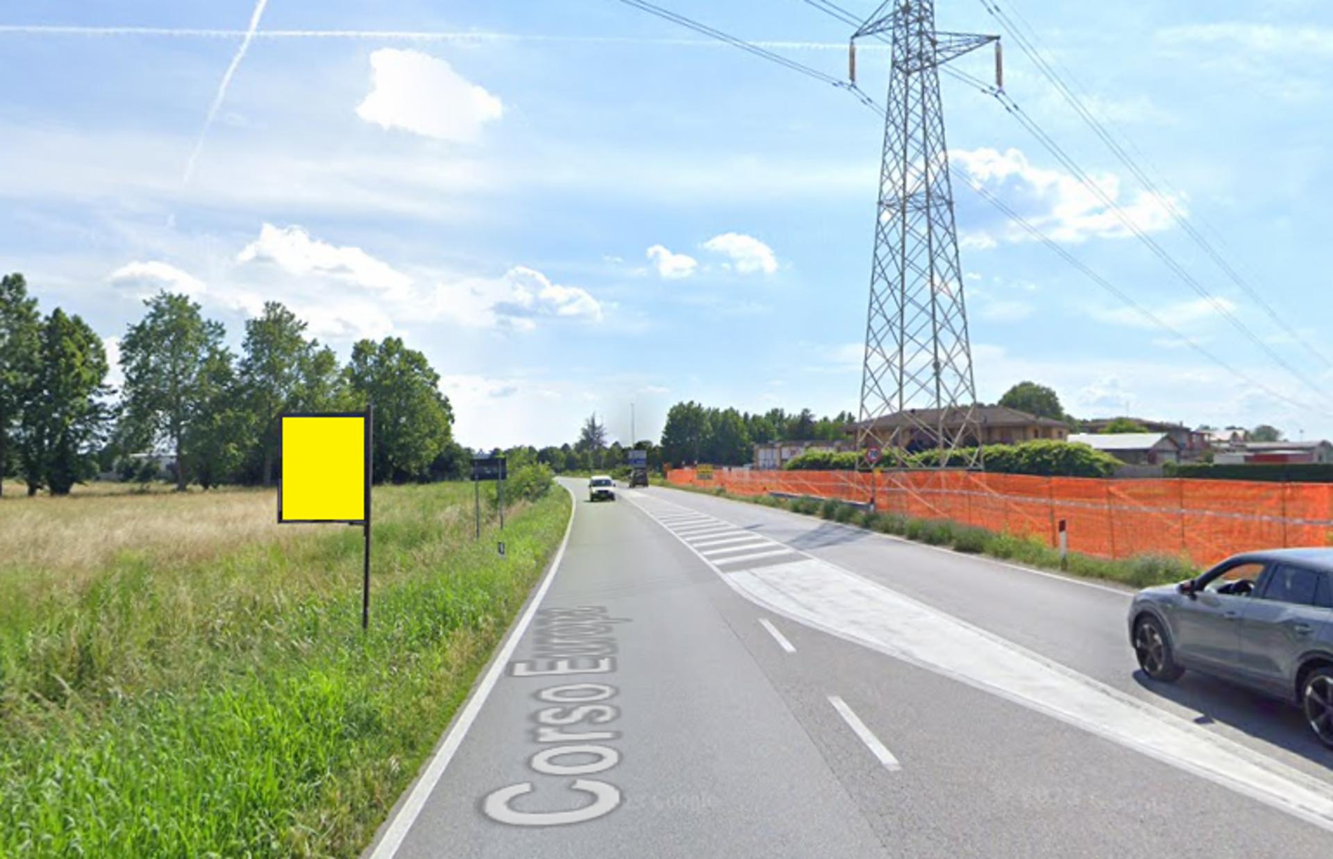 Impianto CARTELLONISTICA a Magenta, in zona MD