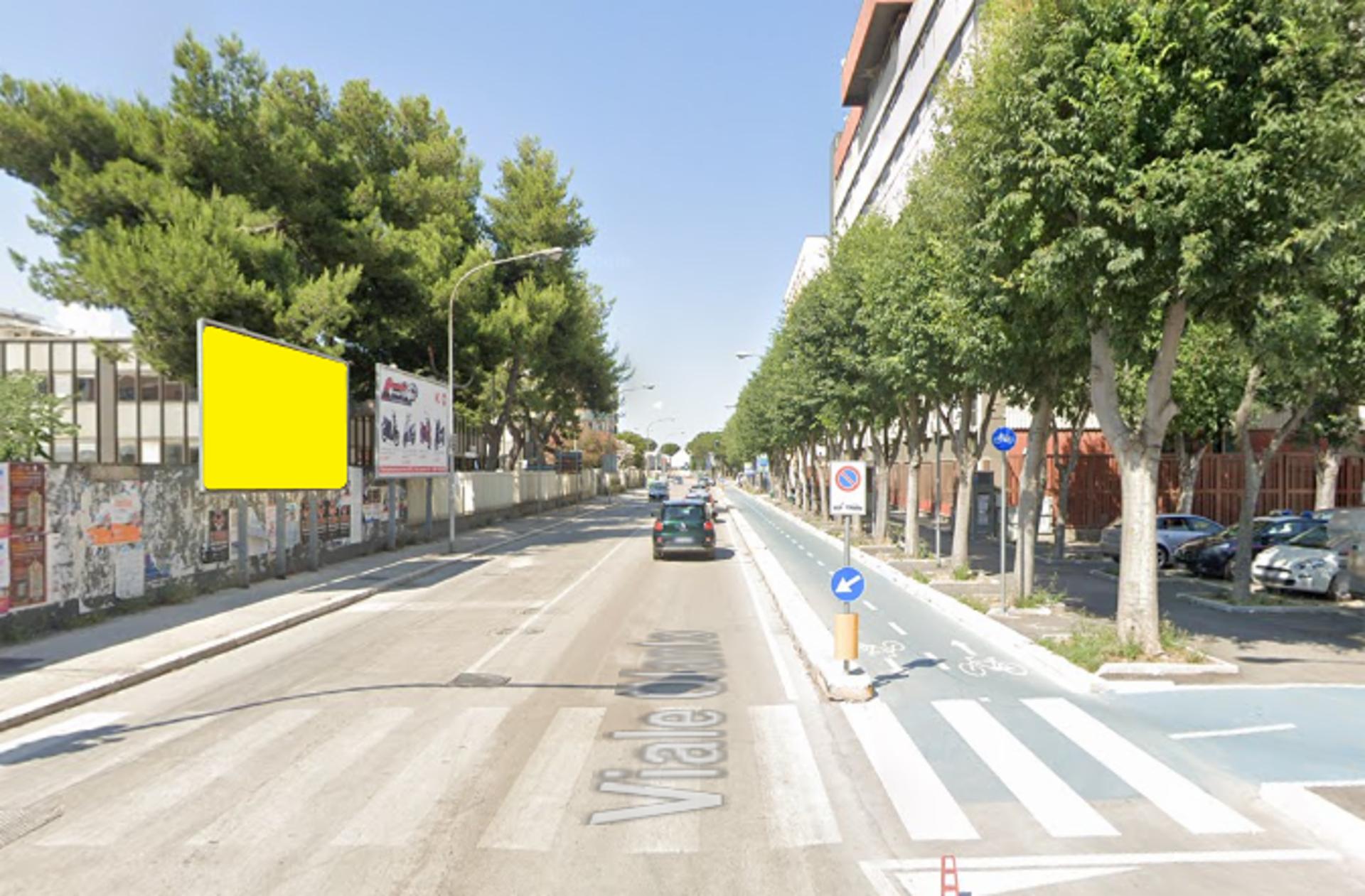 Impianto 6 X 3 a Foggia, in zona Glamour