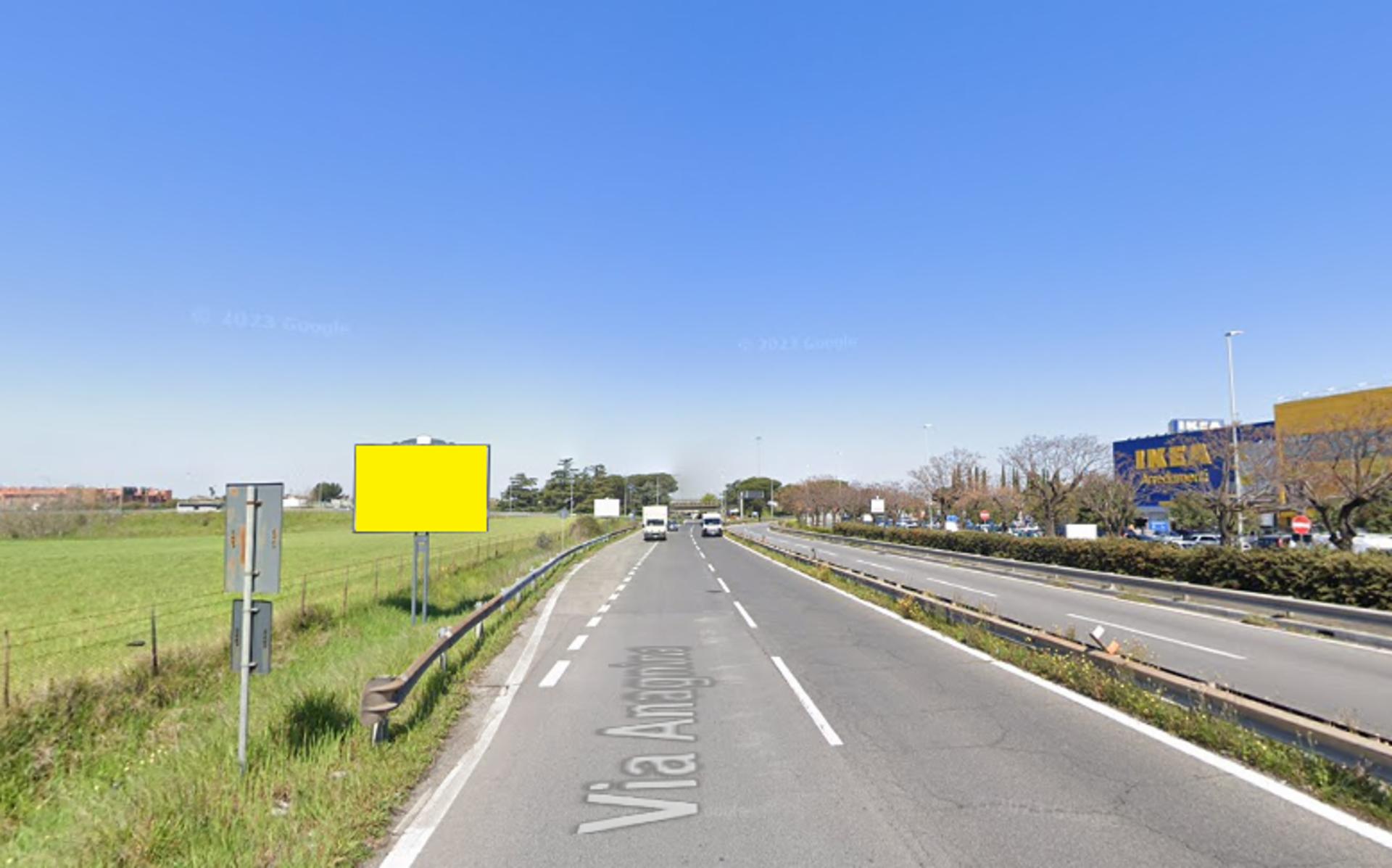 Impianto POSTER a Roma, in zona IKEA