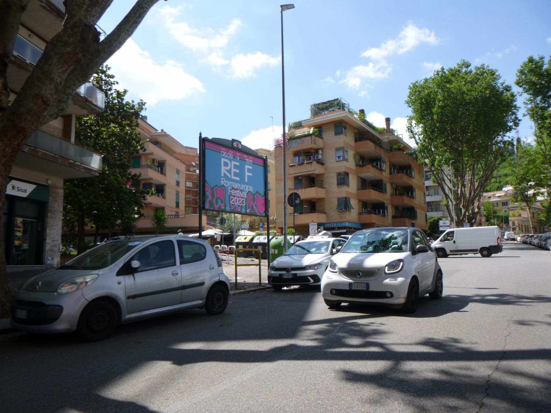 Impianto POSTER a Roma, in zona L'Angolo del Gelato