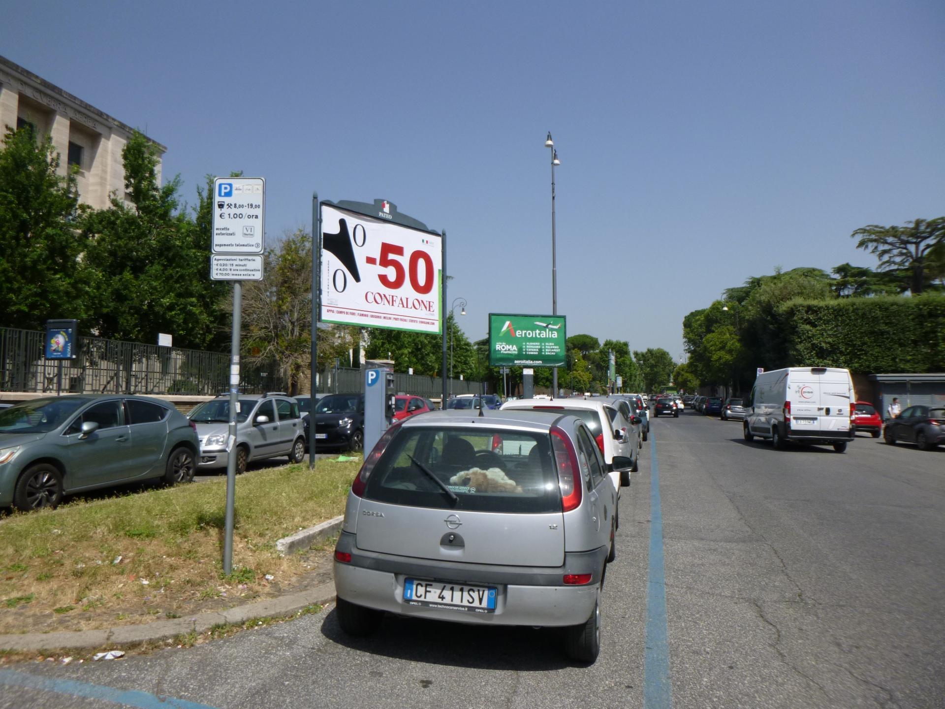 Impianto POSTER a Roma, in zona Chiesa della Divina Sapienza