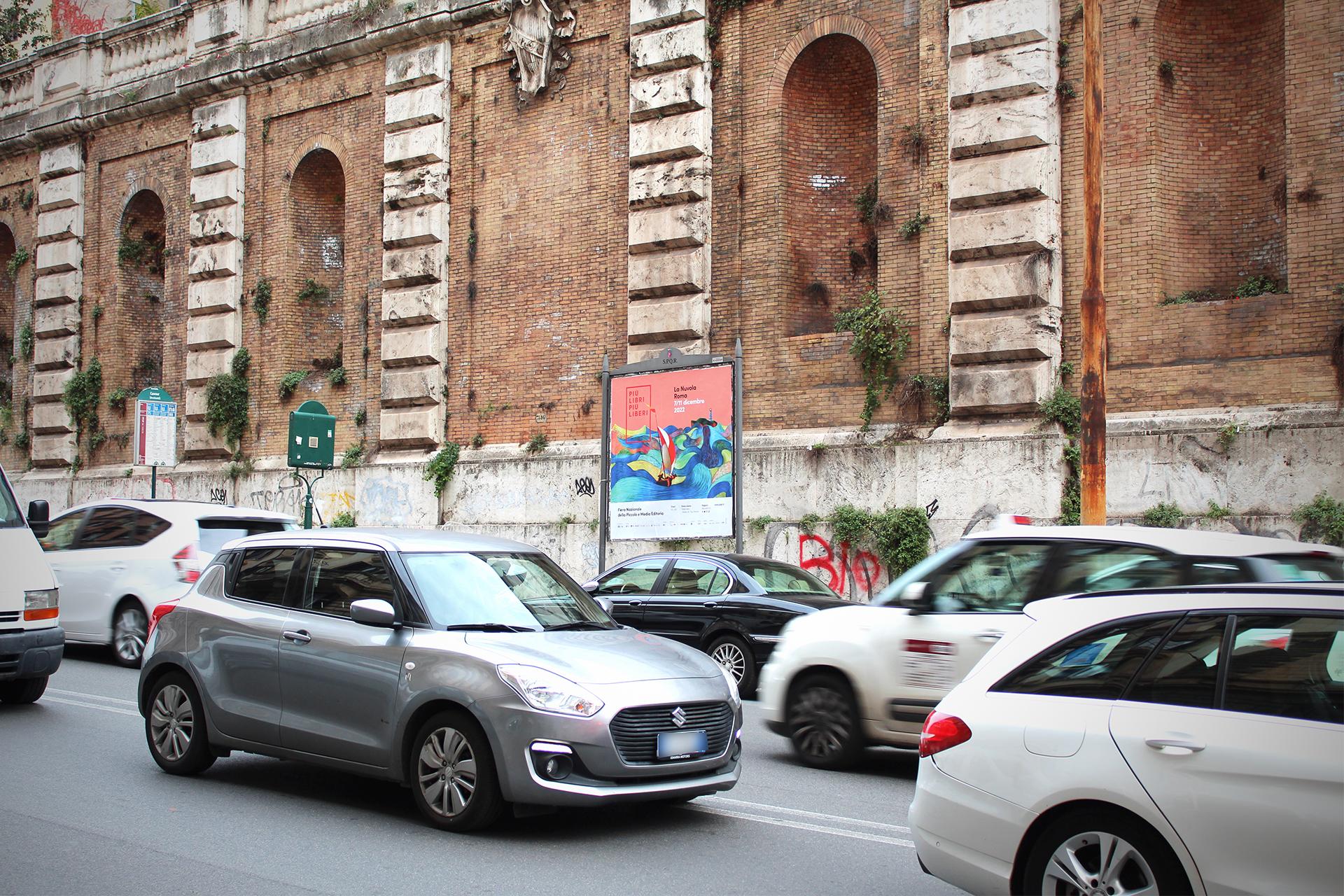 Impianto STENDARDO a Roma, in zona Chiesa di San Francesco di Paola ai Monti