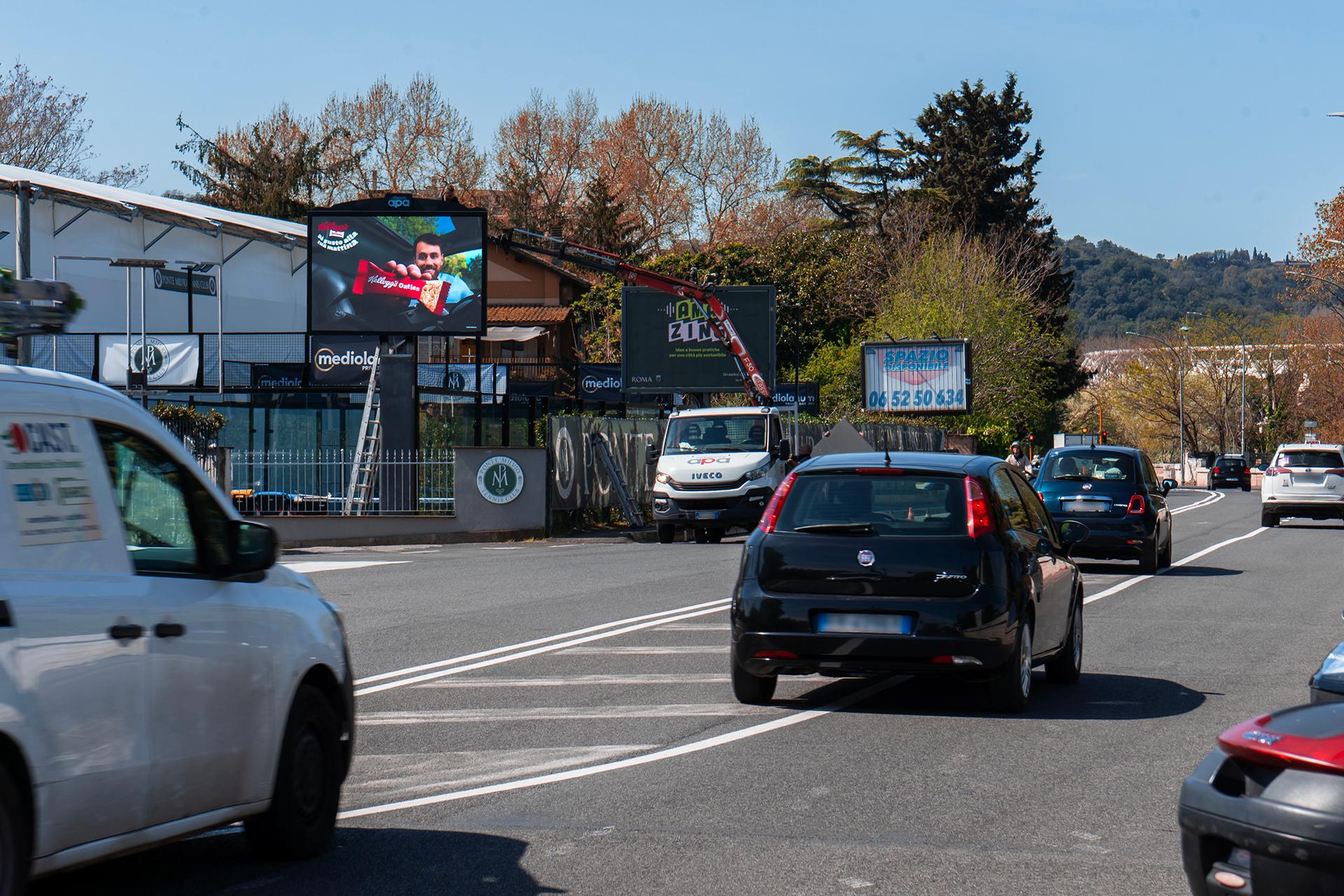 Impianto a LUNGOTEVERE SALVO D'ACQUISTO - ang. Via Uruguay  Roma