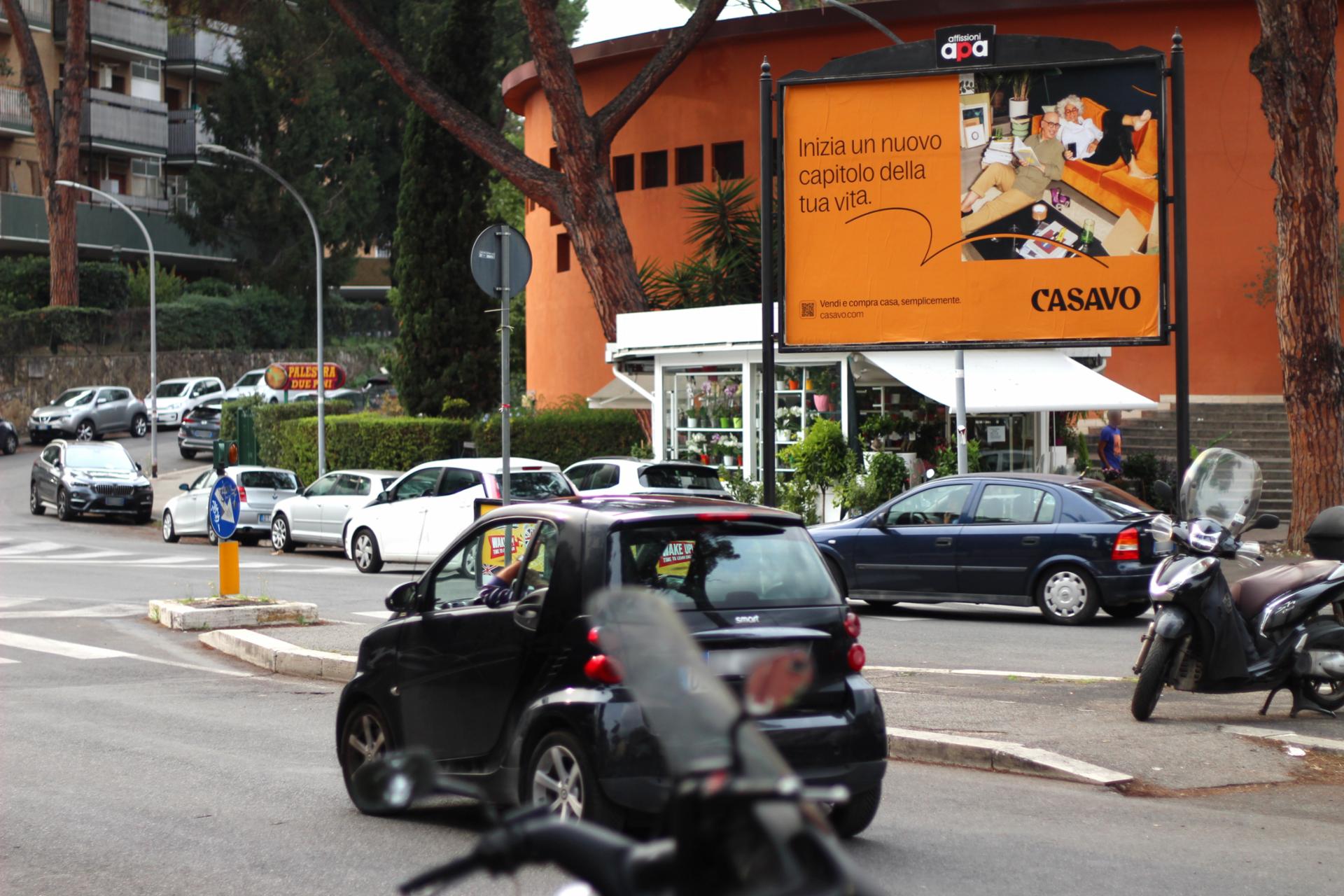 Impianto a PIAZZA GIUOCHI DELFICI - ang. Via Nemea  Roma
