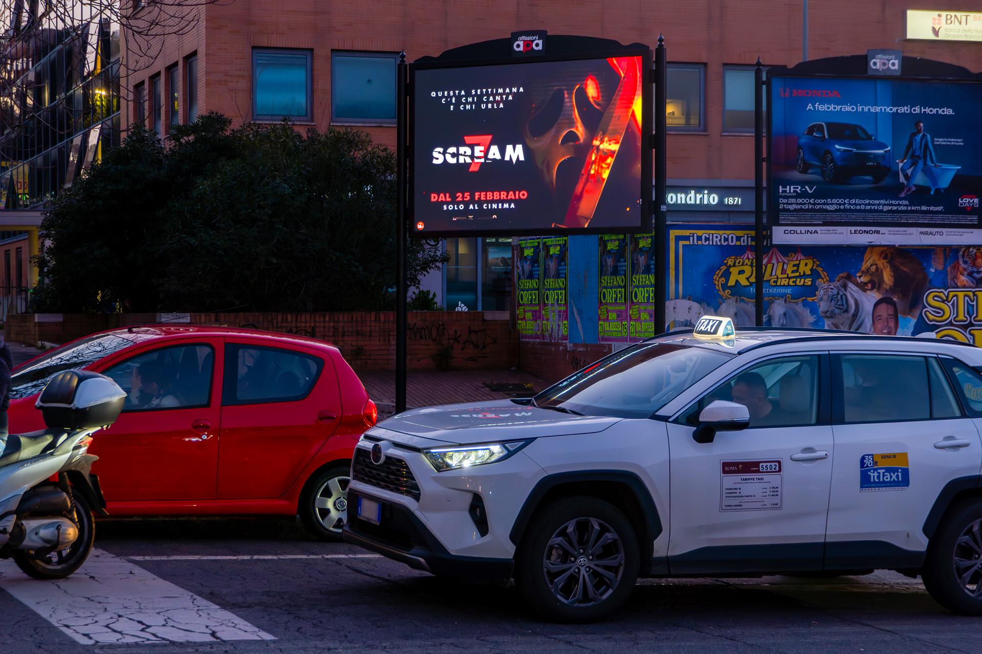 Impianto DISPLAY / LED a Roma, in zona KFC