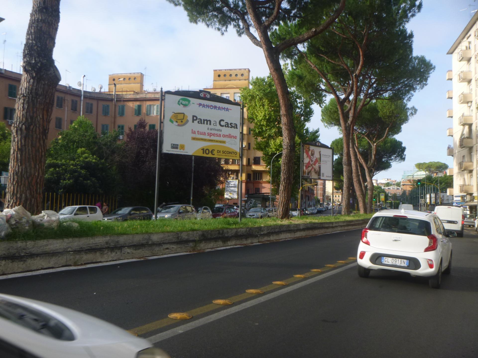 Impianto POSTER a Roma, in zona Henry