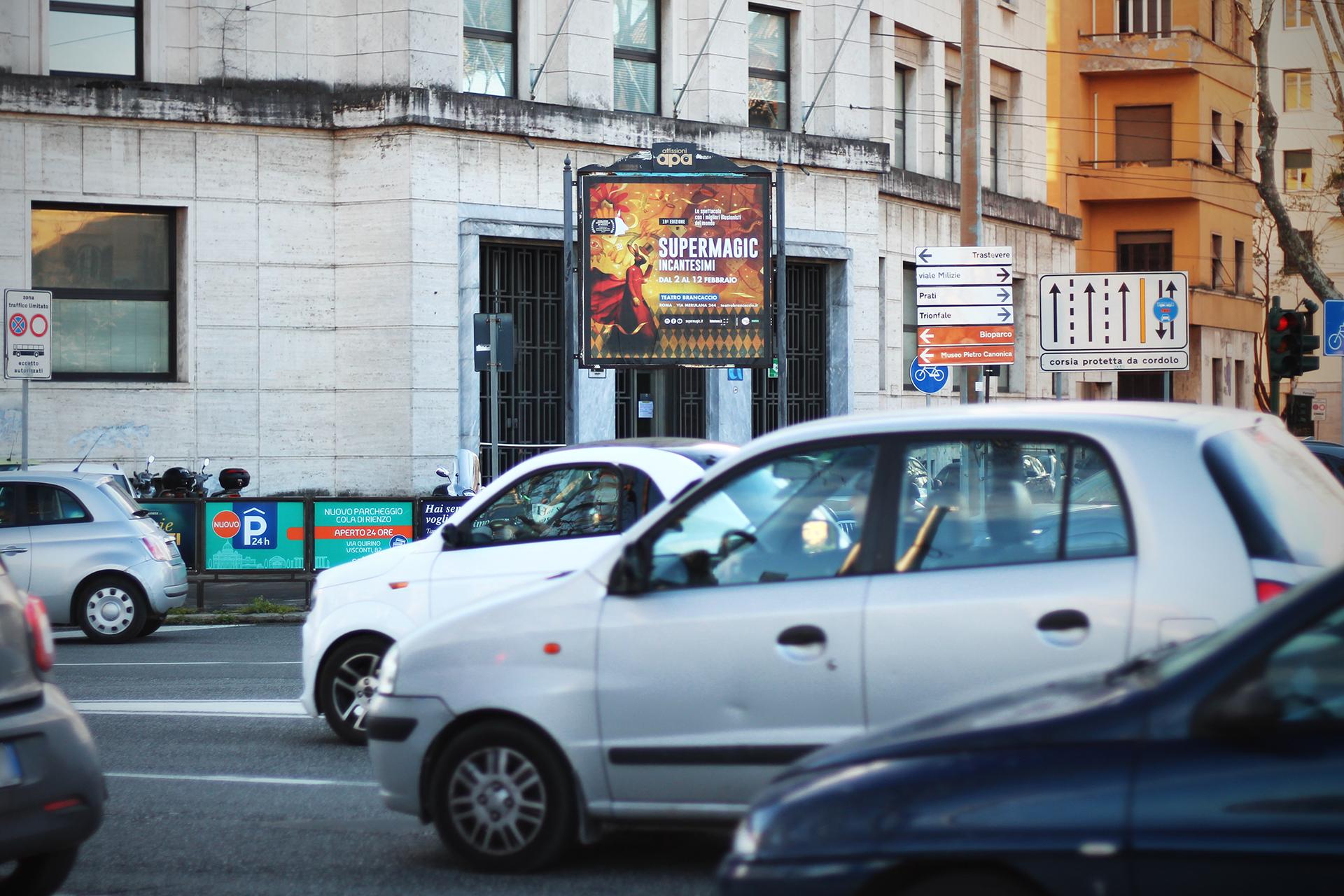 Impianto a PIAZZA CINQUE GIORNATE - ang. Viale delle Milizie  Roma