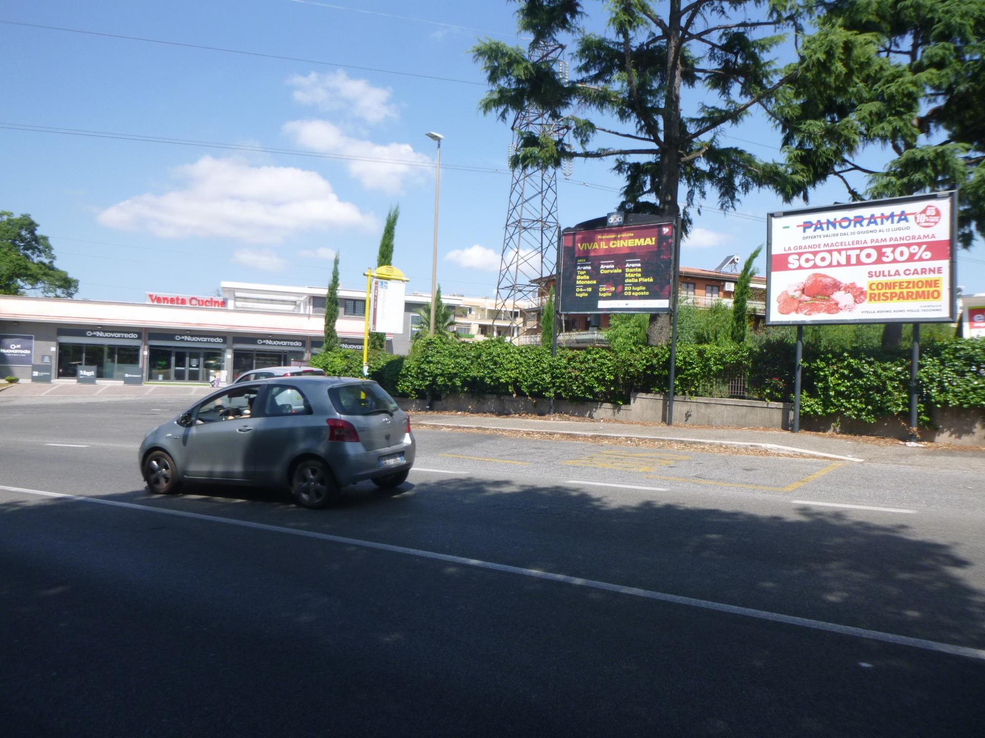 Impianto a VIA BOCCEA - alt. civ. 675  Roma