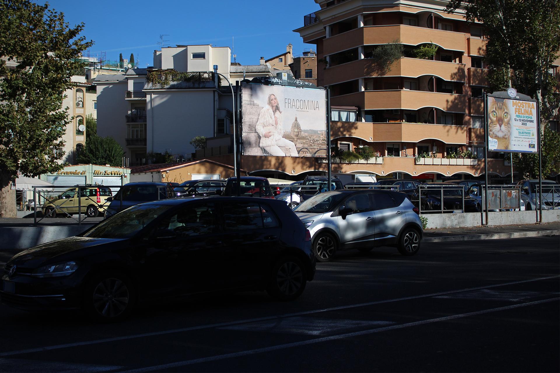 Impianto POSTER a Roma, in zona Locanda Mr. Saggio
