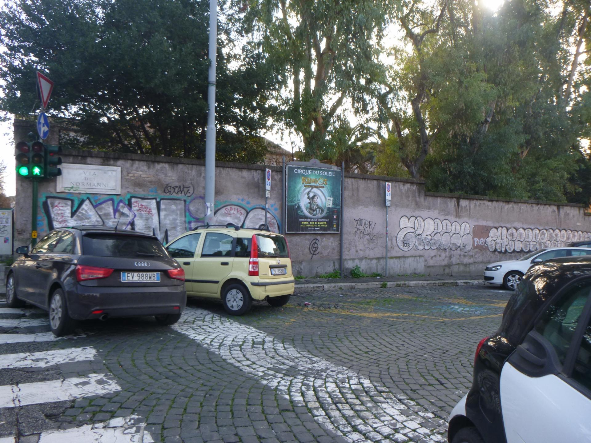 Impianto a VIA DEI NORMANNI - ang. Via Labicana  Roma