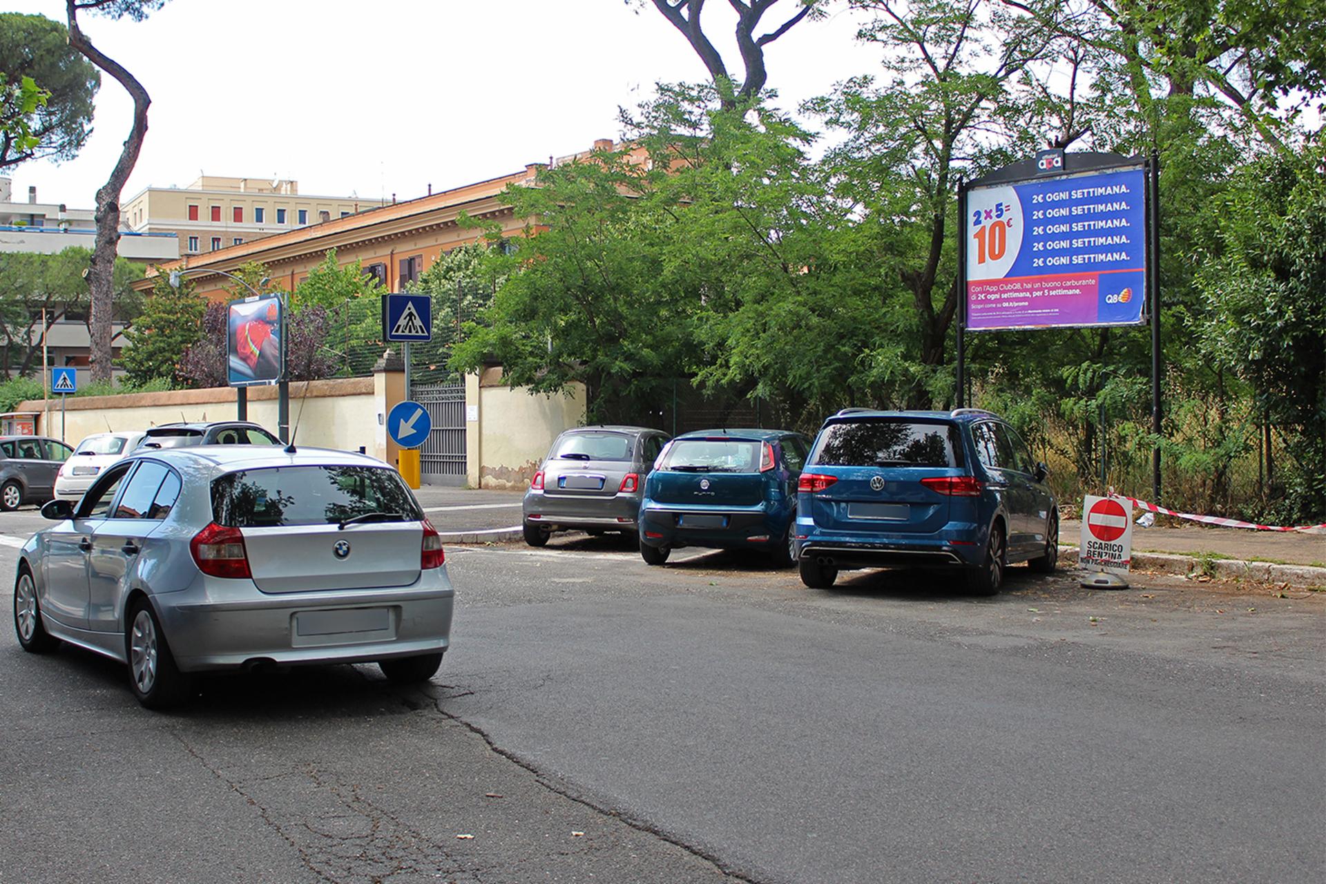 Impianto poster a Roma