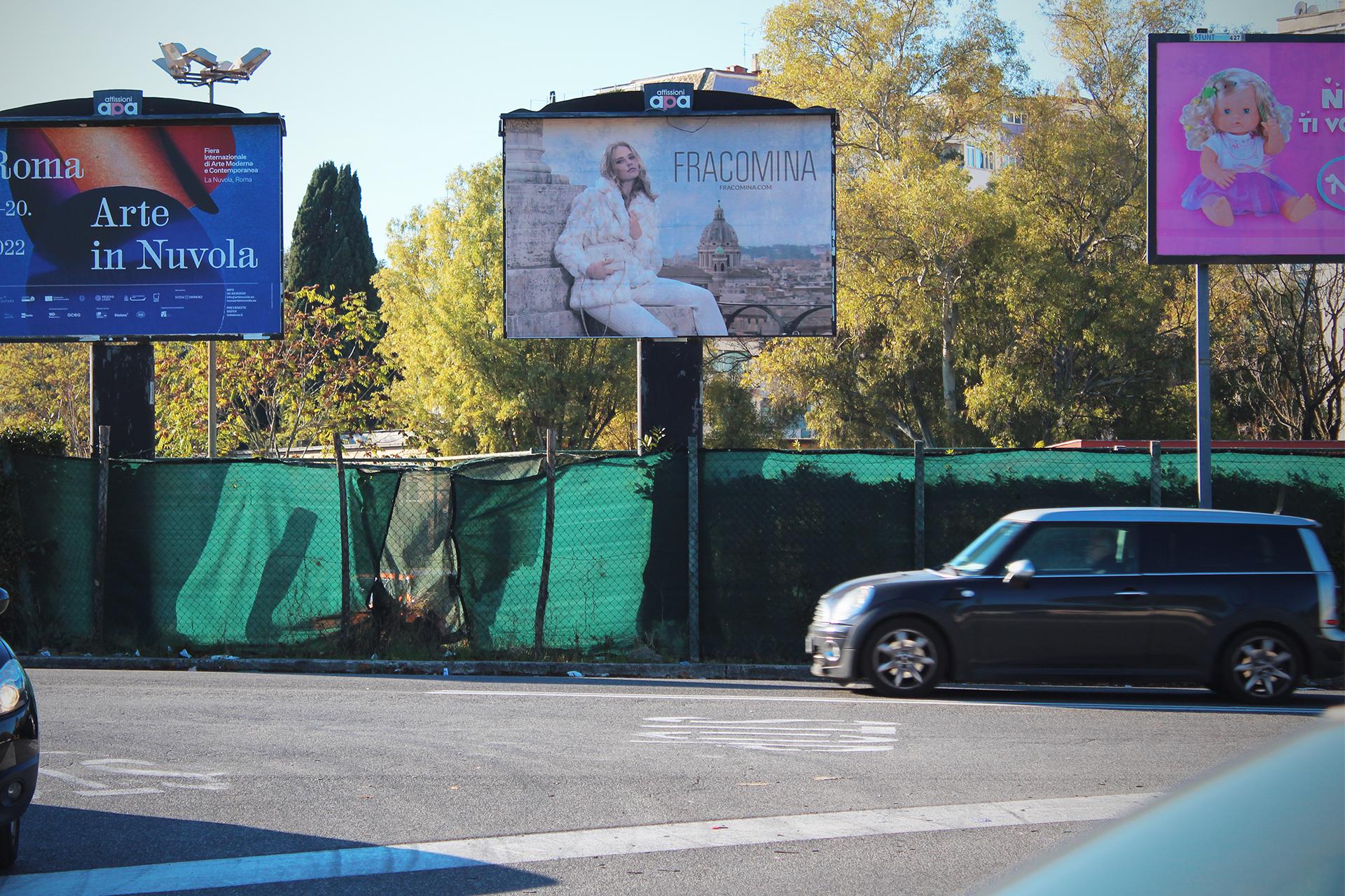 Impianto POSTER a Roma, in zona Nojo