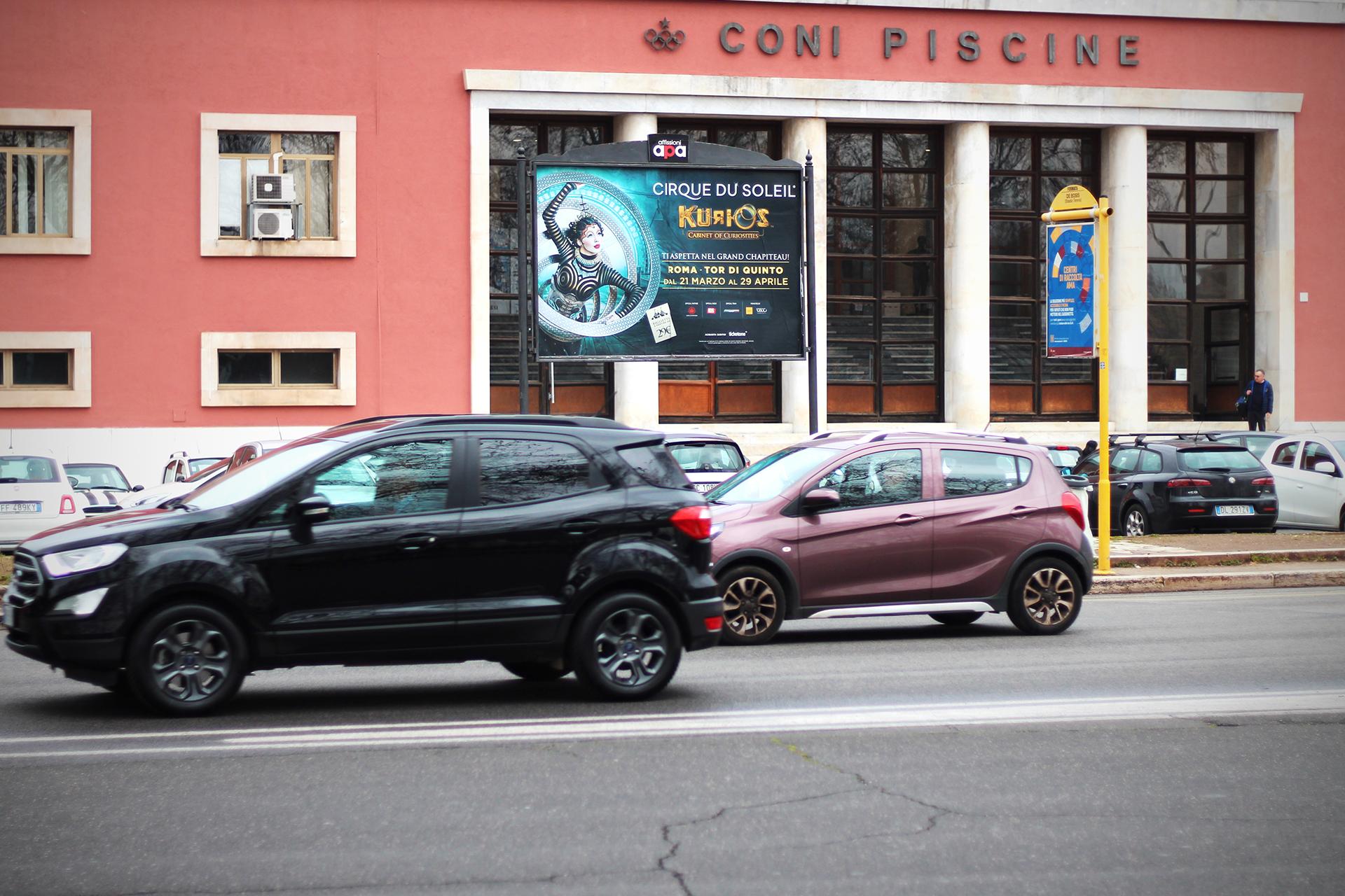 Impianto a PIAZZA LAURO DE BOSIS - fr. CONI  Roma