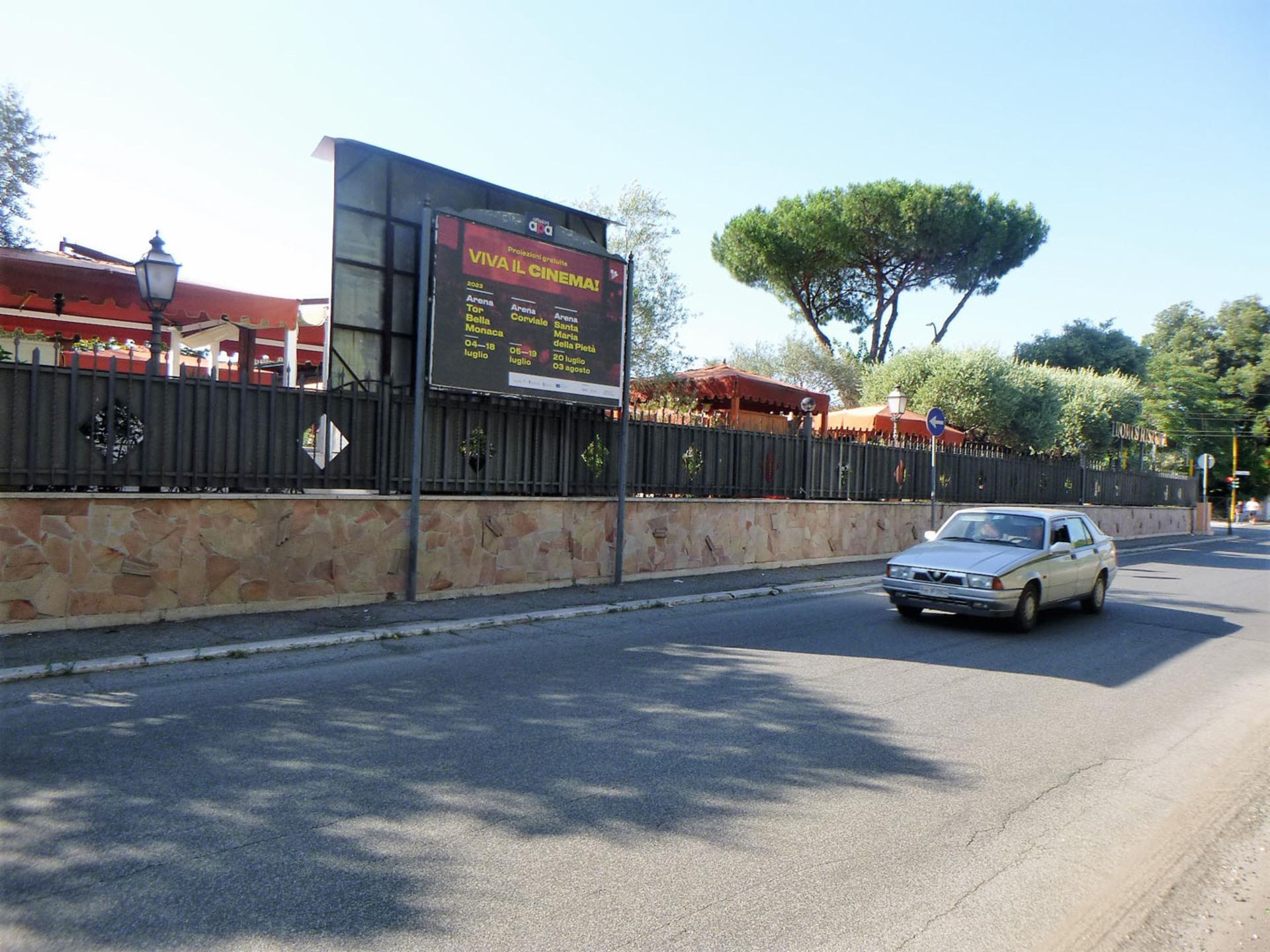 Impianto POSTER a Roma, in zona Oasi