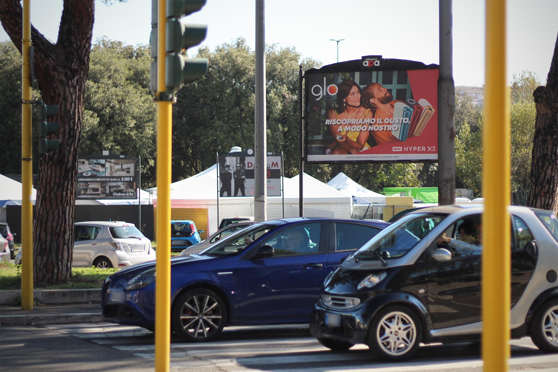 Impianto a PIAZZA APOLLODORO - ang. Via De Coubertin  Roma